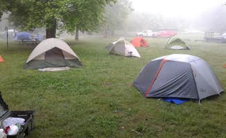 Tommie J.'s photo of tent camping at Carver Campground — Buffalo National River near Greeson Lake