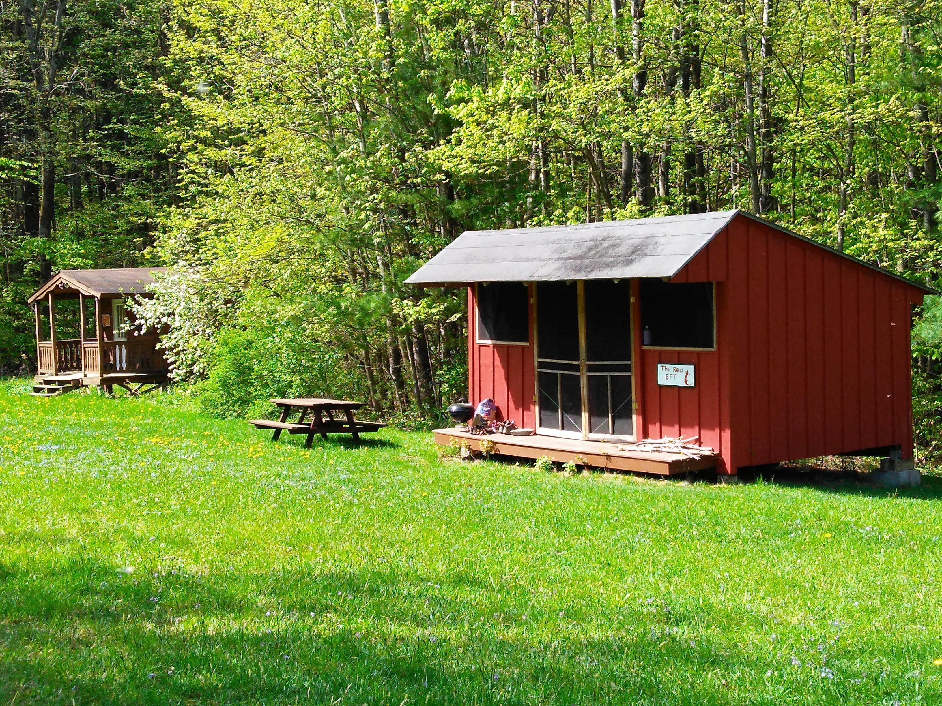 Eshay R.'s photo of a cabin at Camp Earth Connection near Dresden, NY