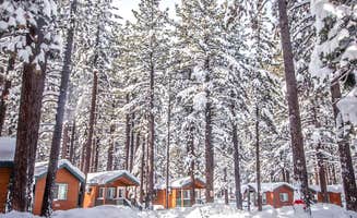 The Dyrt's photo of a cabin at Tahoe Valley Campground near Garden Valley, CA