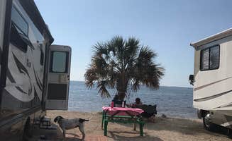 Michelle H.'s photo of camping with pets at Ho-Hum RV Park in Florida