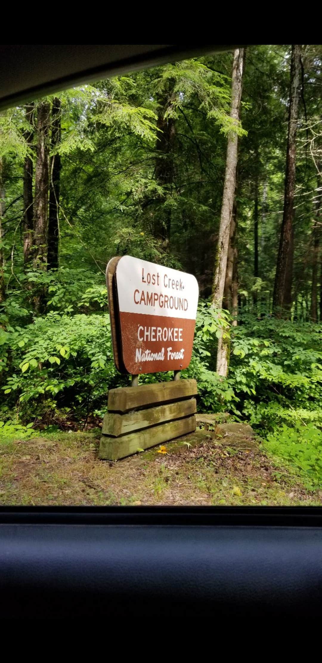 Camper-submitted photo at Lost Creek - Cherokee NF near Tallassee, TN