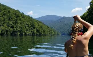 Tyler J.'s photo of a dispersed camping area at Calderwood Lake Primitive campground near Tallassee, TN