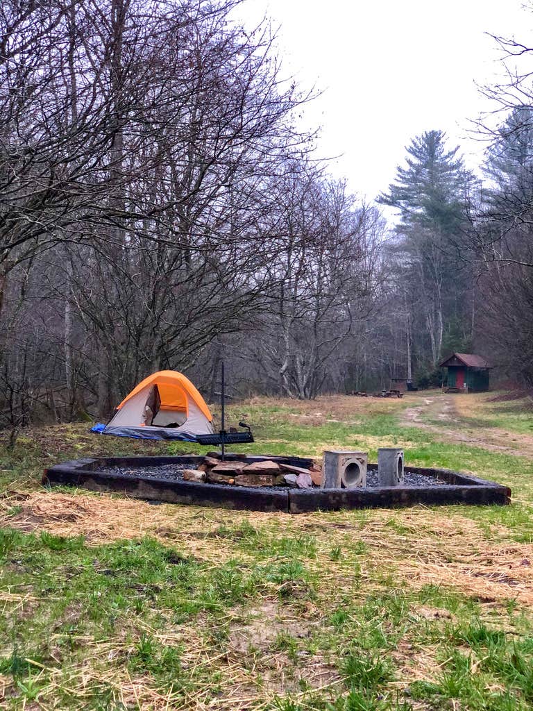 Camper-submitted photo at Secluded Mitchel River Camping near Elkin, NC