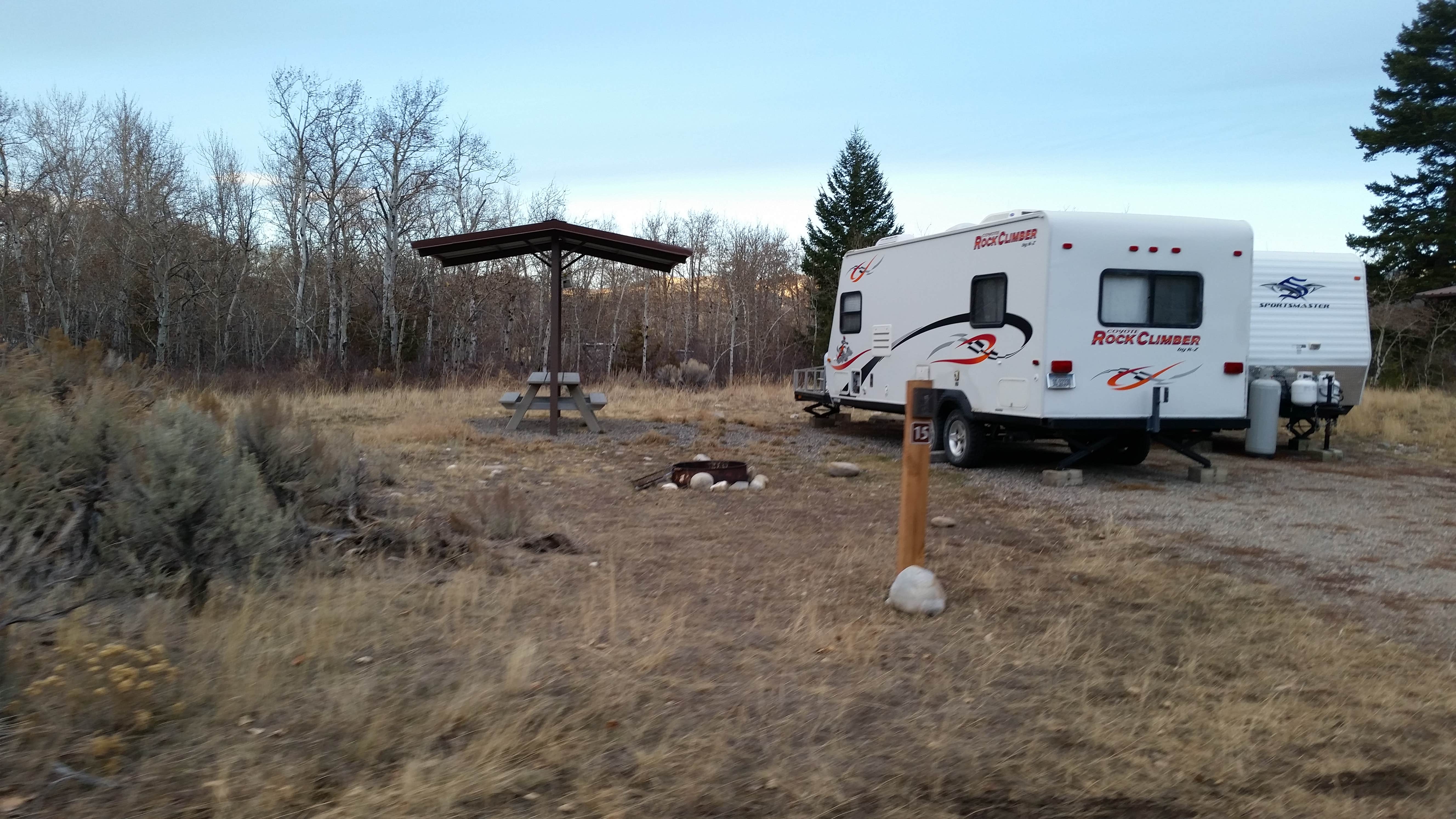 Dexter I.'s photo of rv camping at Divide Bridge Campground near Wise River, MT