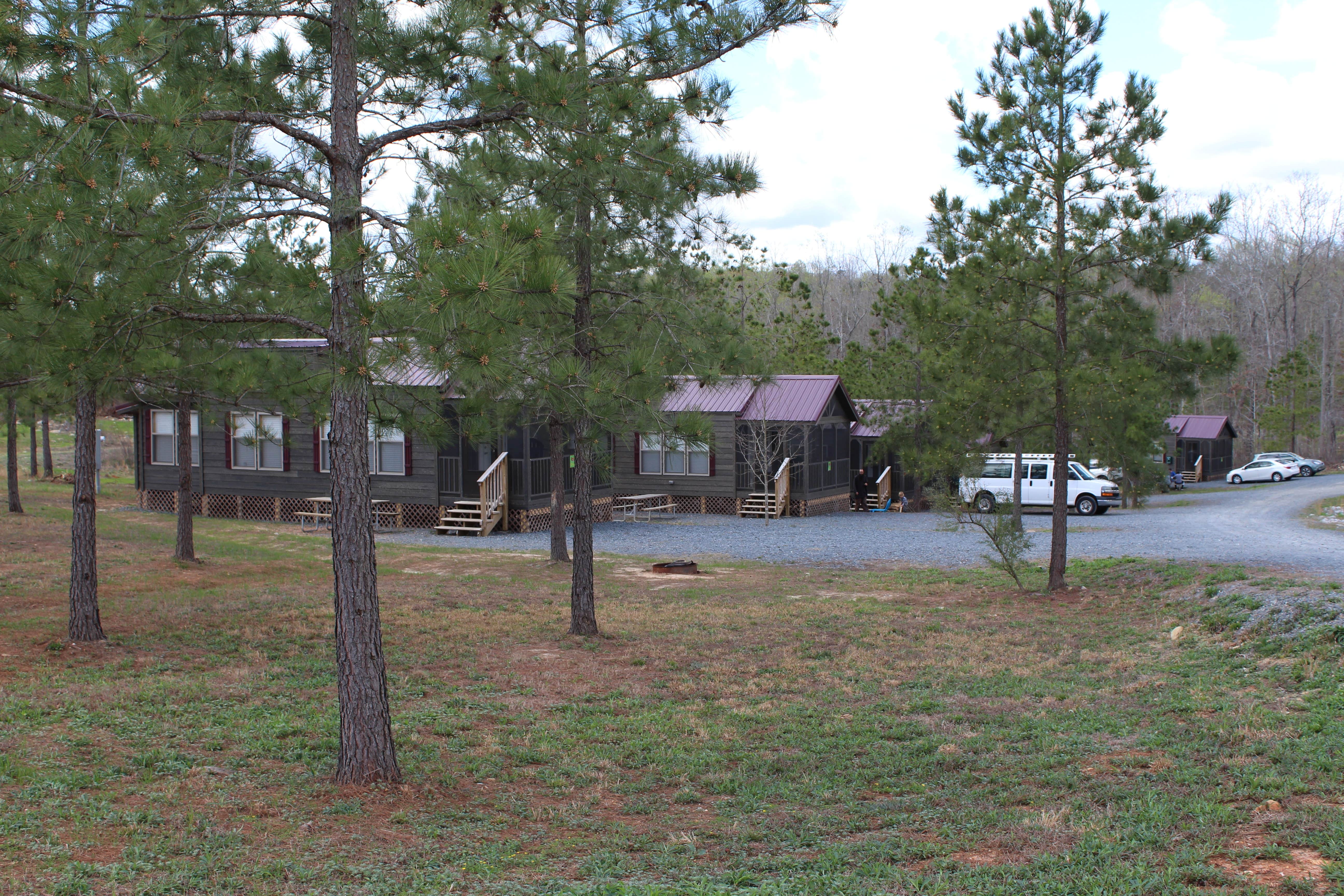Brian R.'s photo of glamping accommodations at Yogi Bear's Jellystone Park at Asheboro near Rockingham, NC