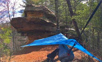 Wayne H.'s photo of tent camping at Red River Gorge Campground near Daniel Boone National Forest