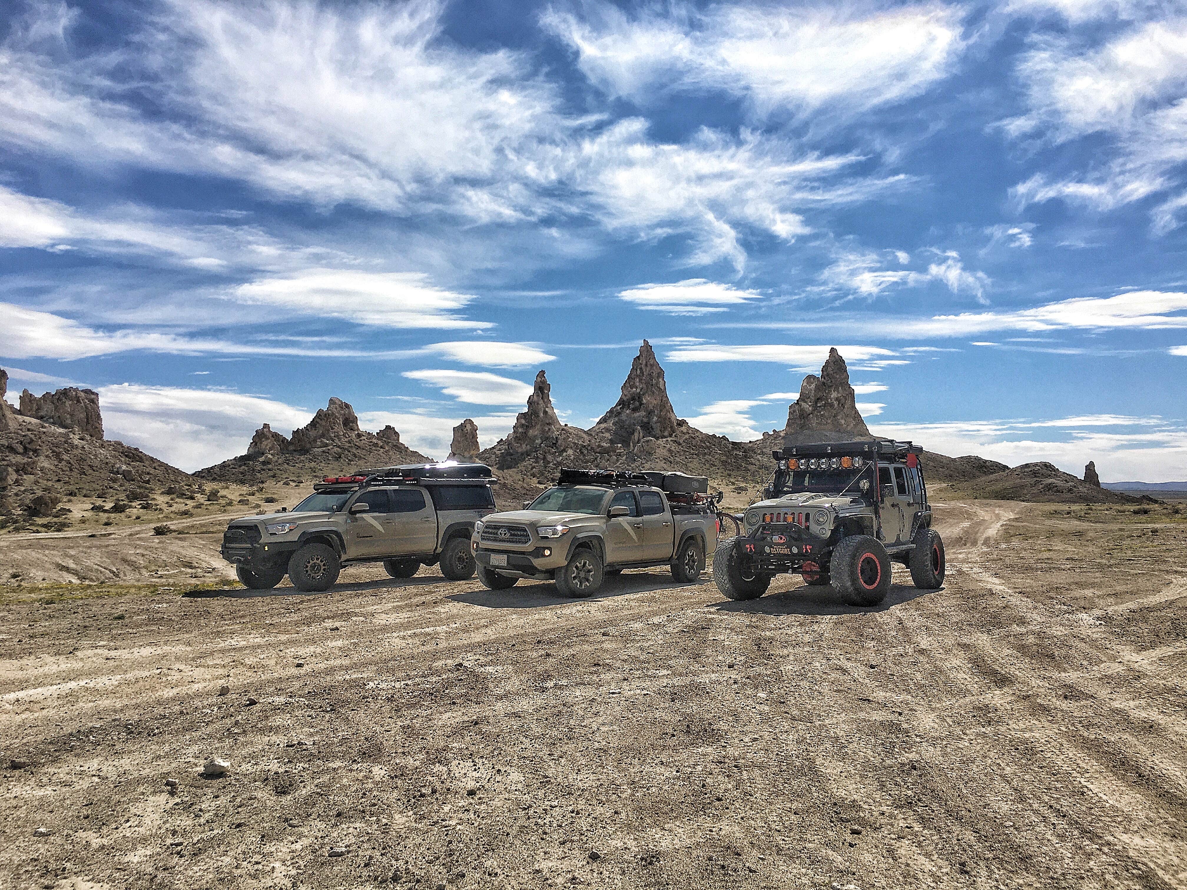 Camper-submitted photo at Trona Pinnacles near Red Mountain, CA
