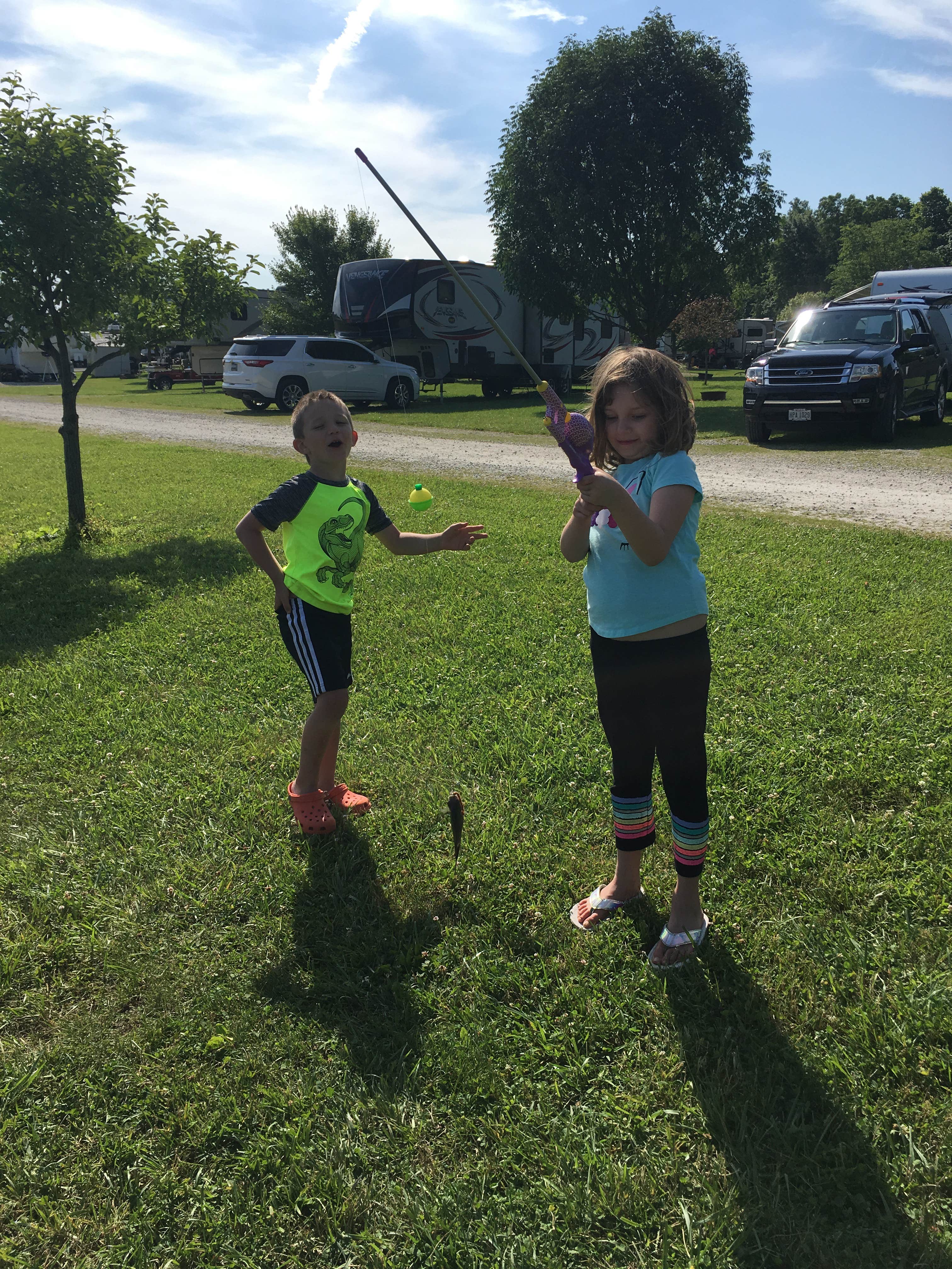 Camper-submitted photo at River Trail Campground II near Celina, OH