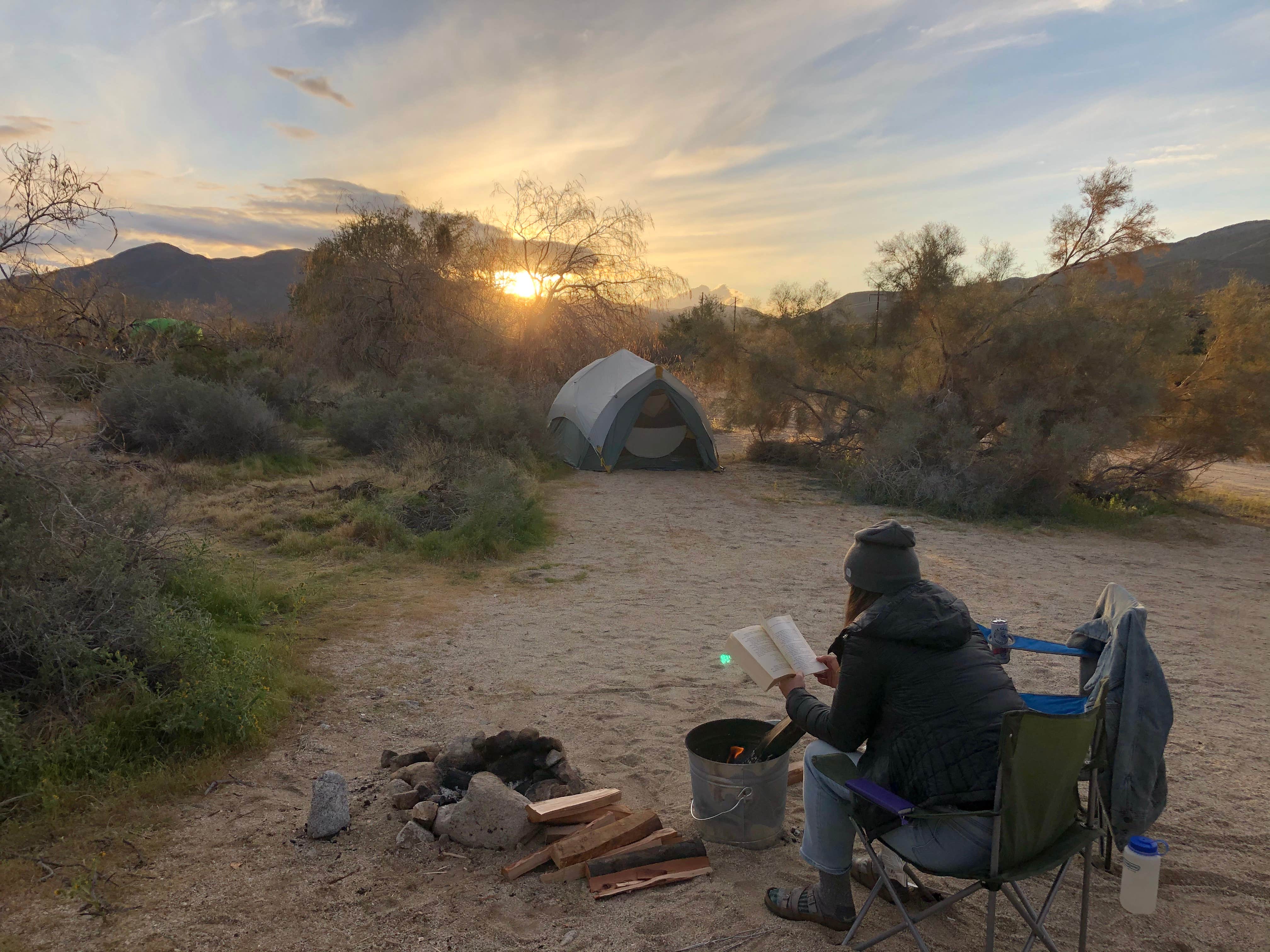 Camper submitted image from Yaqui Well Primitive Campground — Anza-Borrego Desert State Park - 4