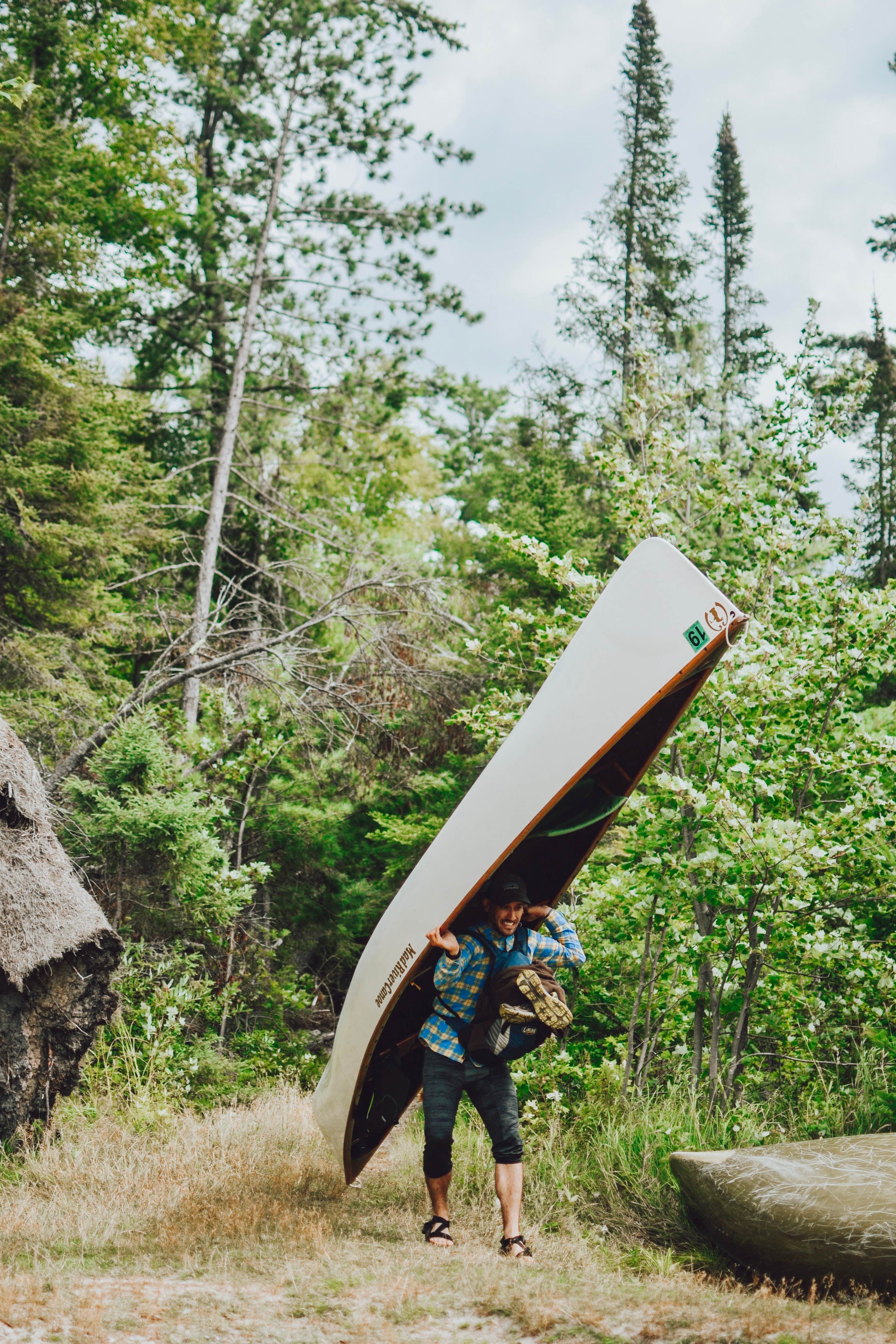 Sapphire J.'s photo of tent camping at Boundary Waters Canoe Area, Cherokee Lake Backcountry Camping near Tofte, MN
