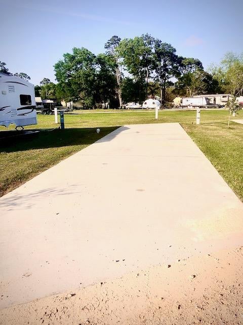 Our RV Sites are spacious, and have full hookups!