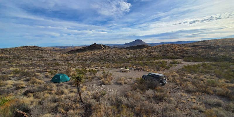 Camper submitted image from Interior Primitive Sites — Big Bend Ranch State Park