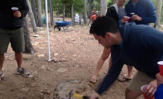 Hayley K.'s photo of tent camping at Pickle Gulch near Evergreen, CO