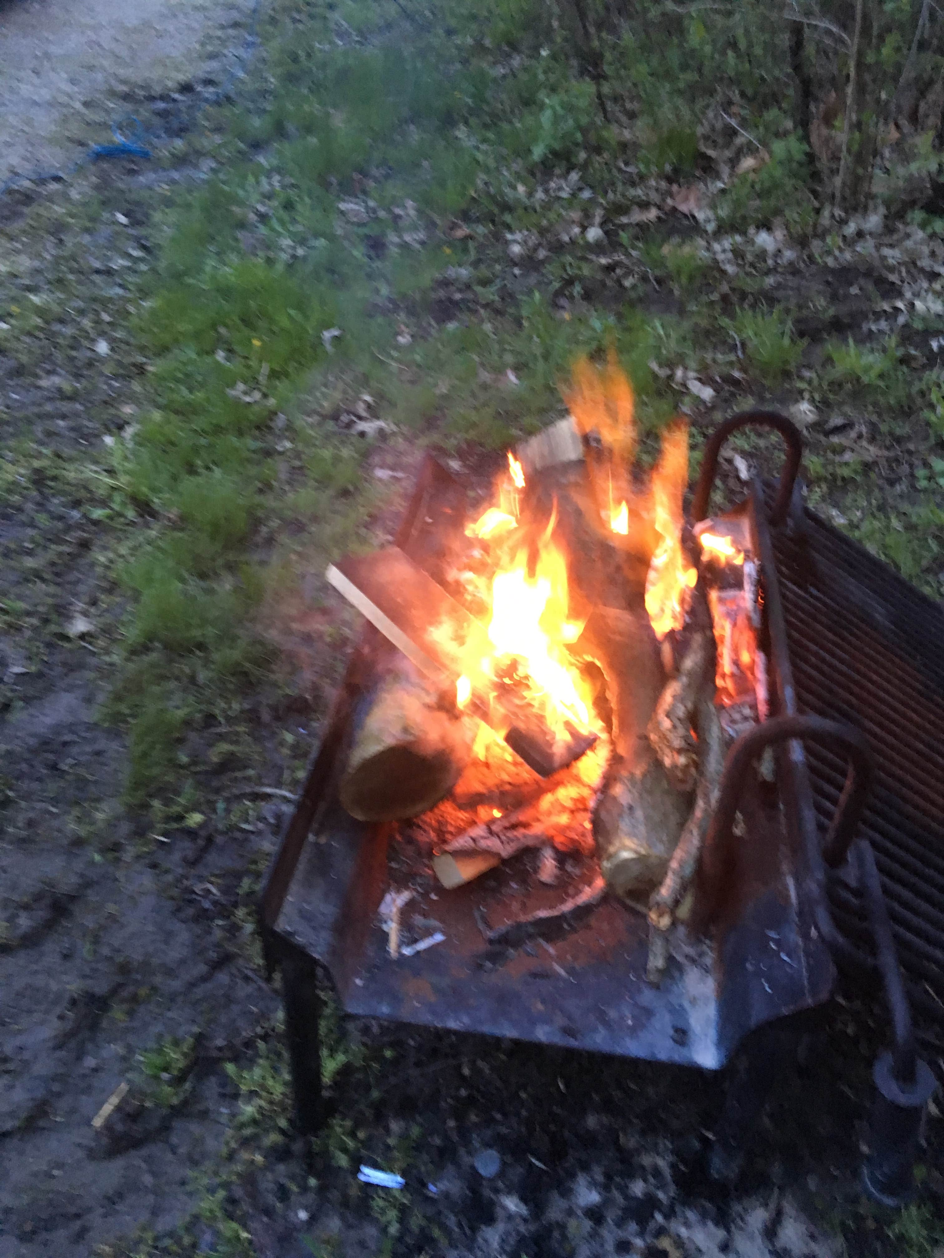 Camper-submitted photo at Great Falls Campground — Illini State Park near Somonauk, IL