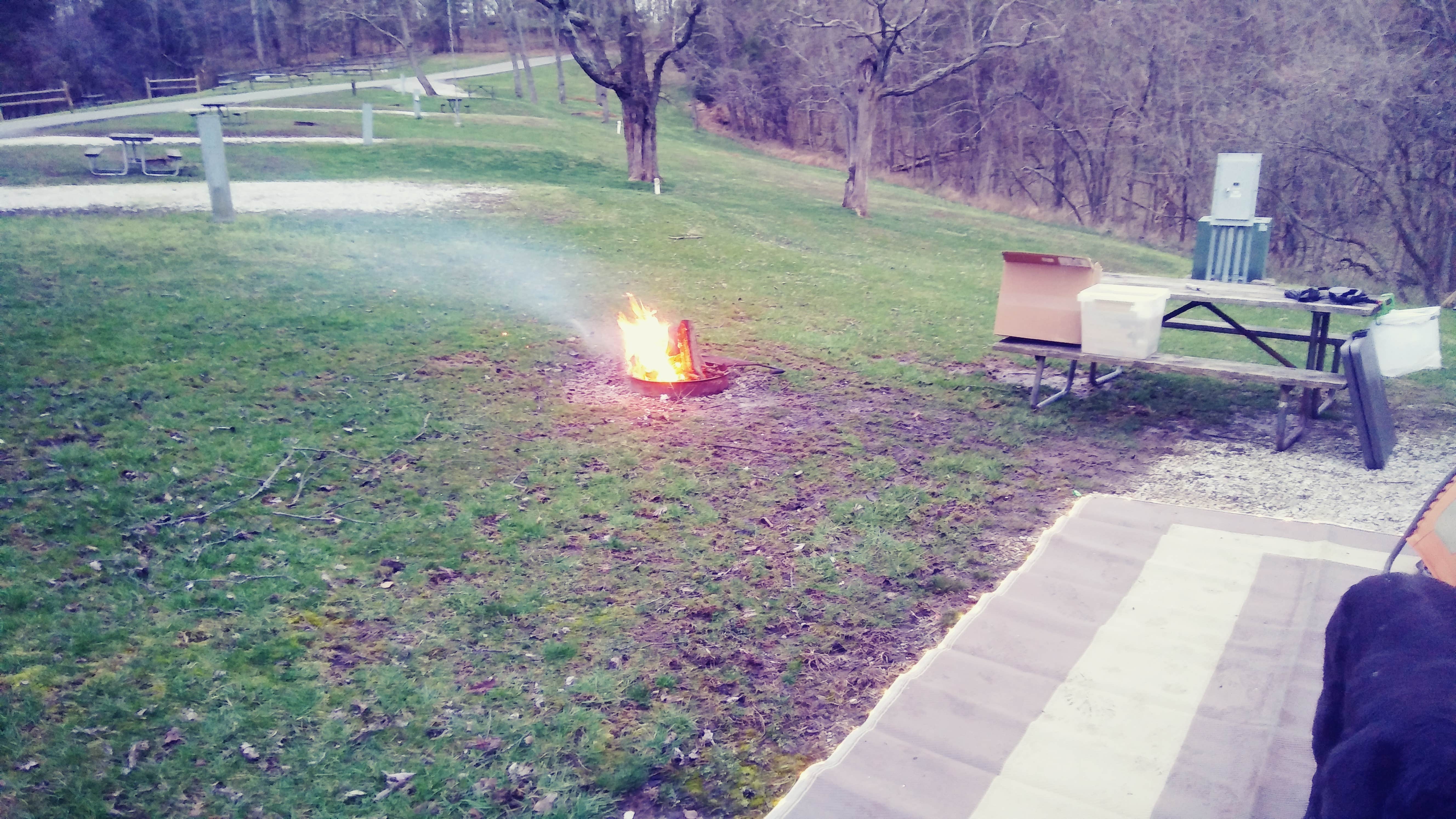 Camper-submitted photo at Kincaid Lake State Park Campground near Williamstown, KY