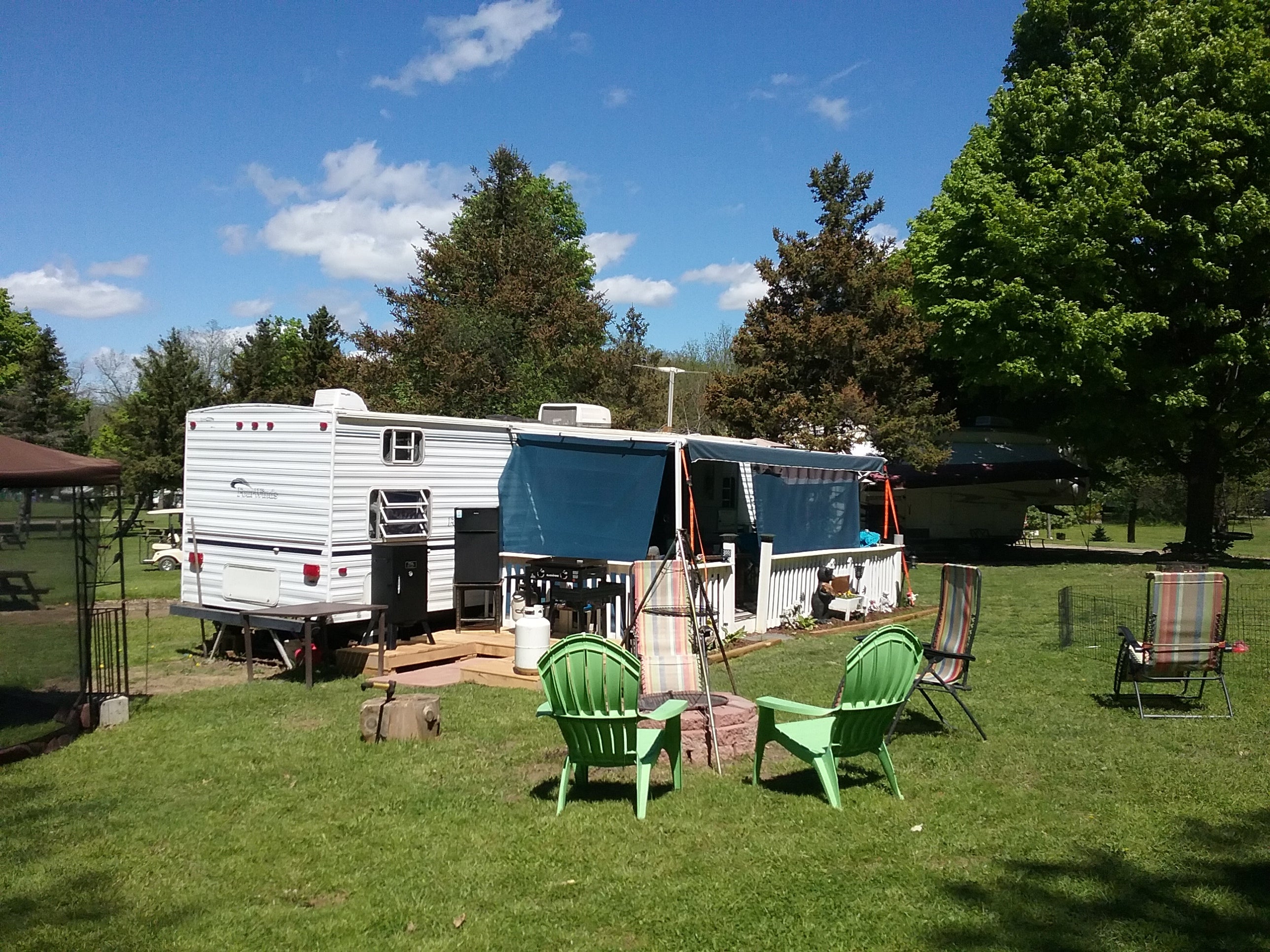 Camper submitted image from Spruce Row Campsite - 1