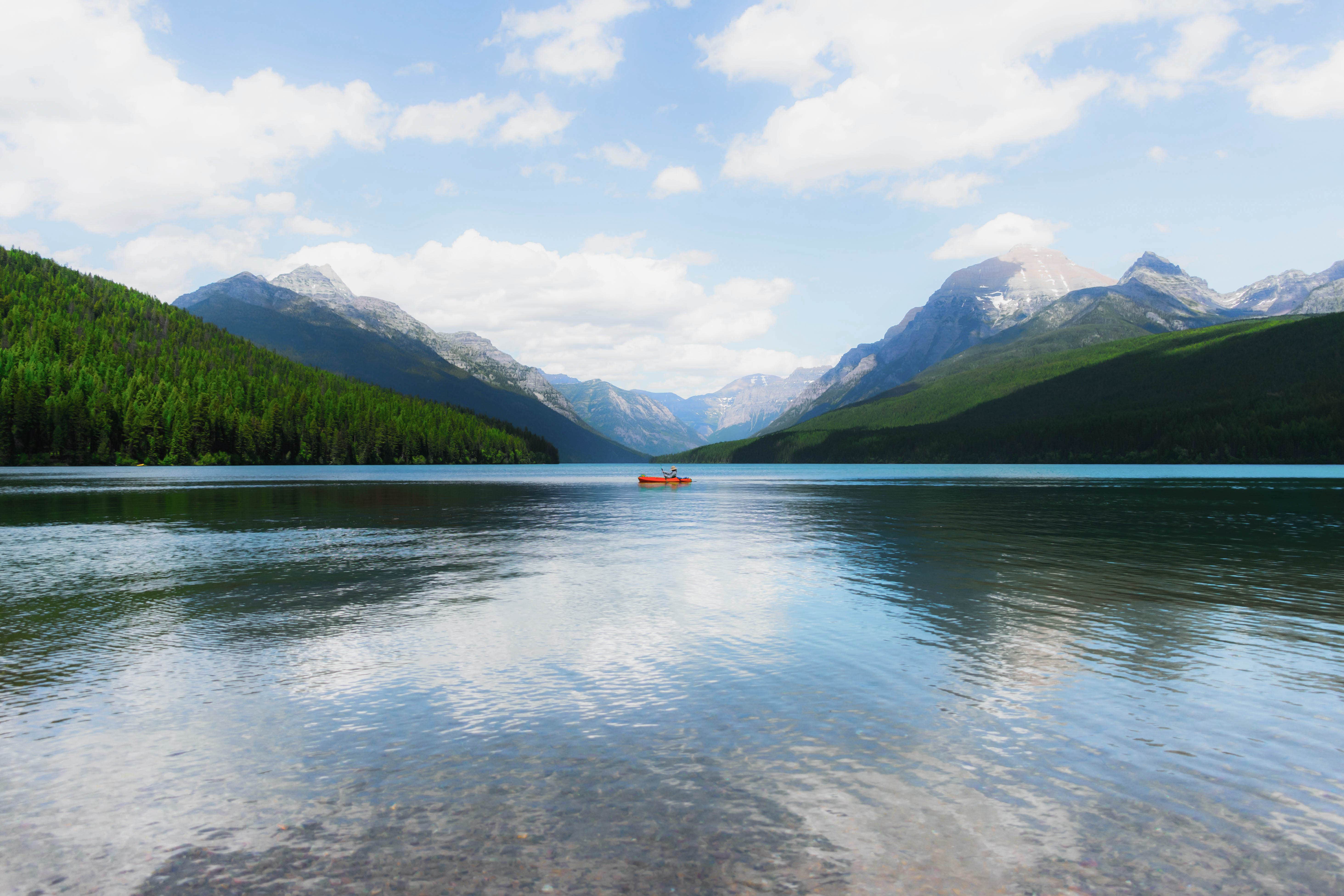Bowman in the afternoon. Great place for kayakers.