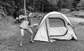 Katie M.'s photo at Doris Creek Campground near Essex, MT