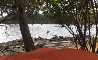 Annie C.'s photo of tent camping at Posey Island State Park Campground near Blaine, WA
