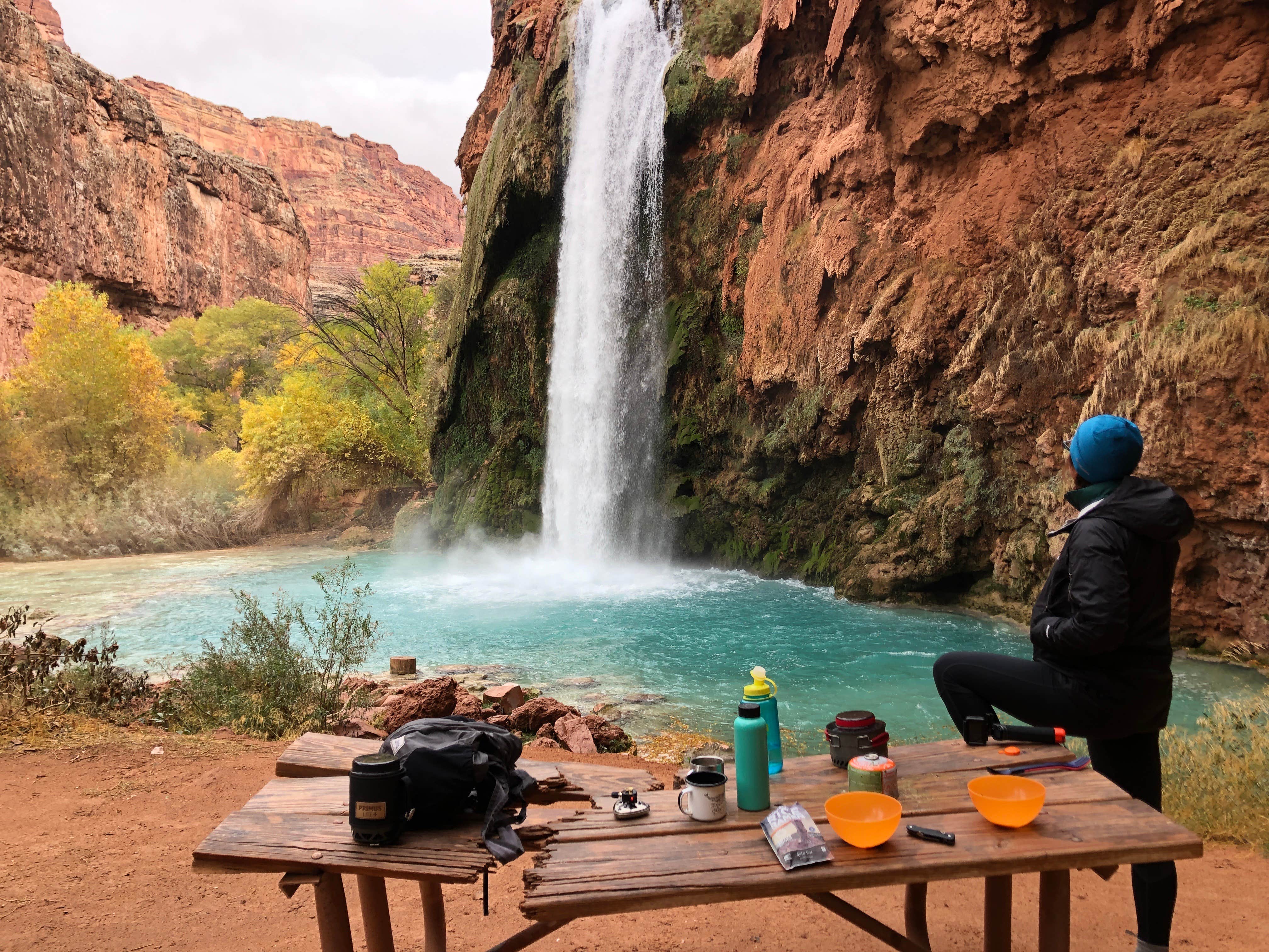 Camper-submitted photo at Havasupai Reservation Campground in Arizona