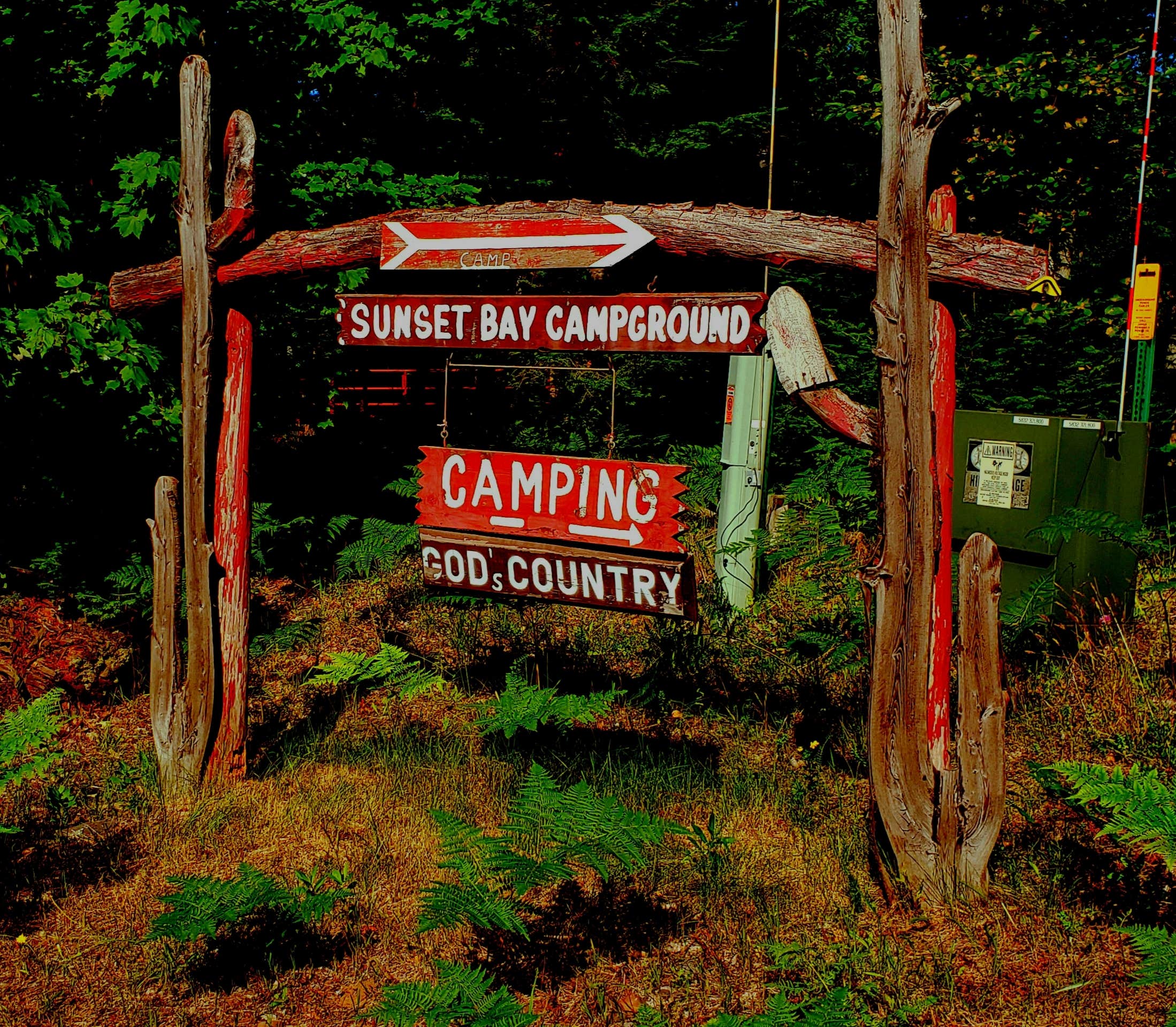 Camper-submitted photo at Sunset Bay RV Resort and Campground near Copper Harbor, MI