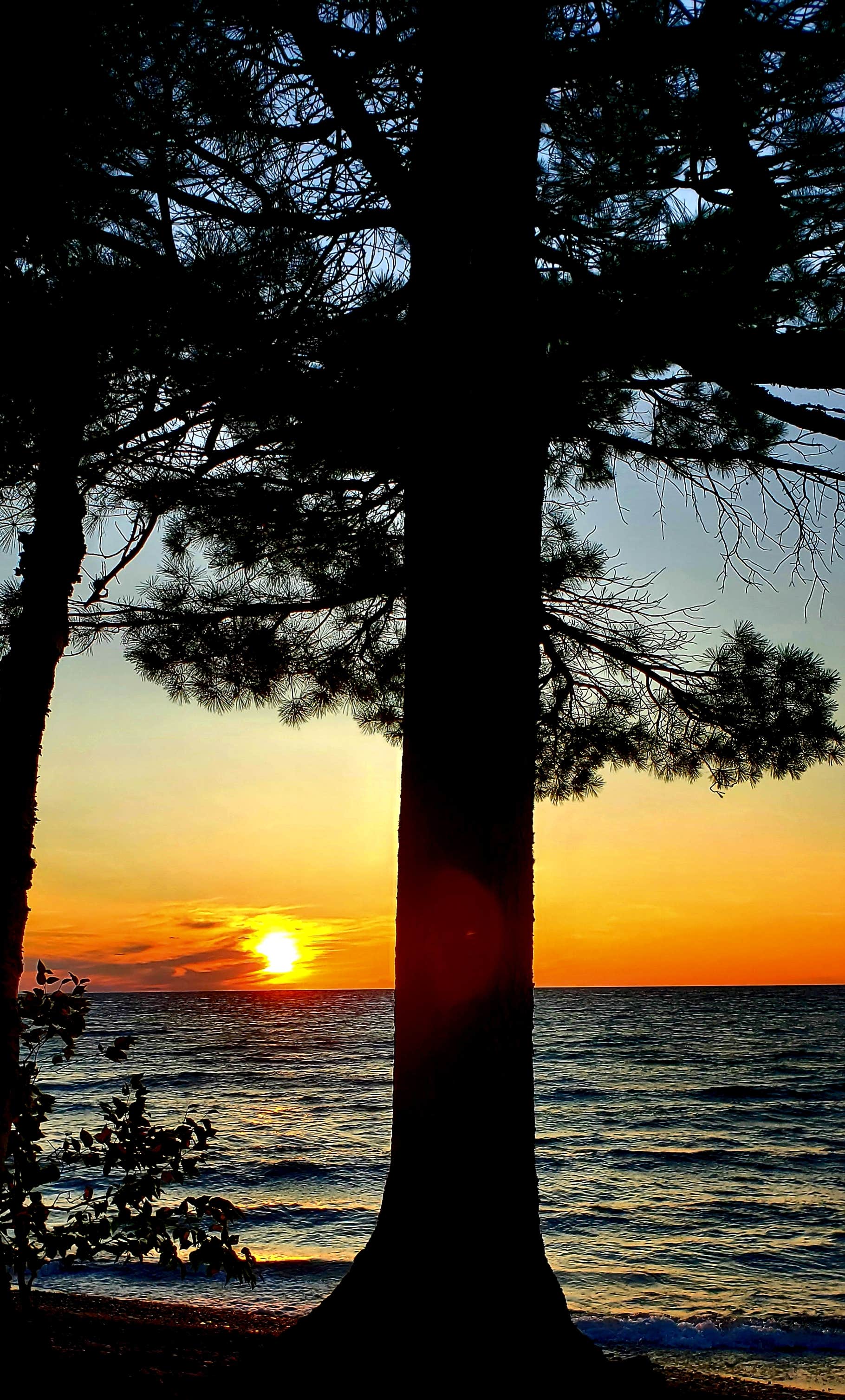 Camper-submitted photo at Sunset Bay RV Resort and Campground near Copper Harbor, MI