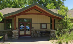 Hayley K.'s photo of glamping accommodations at Cherry Creek State Park Campground near Palmer Lake, CO