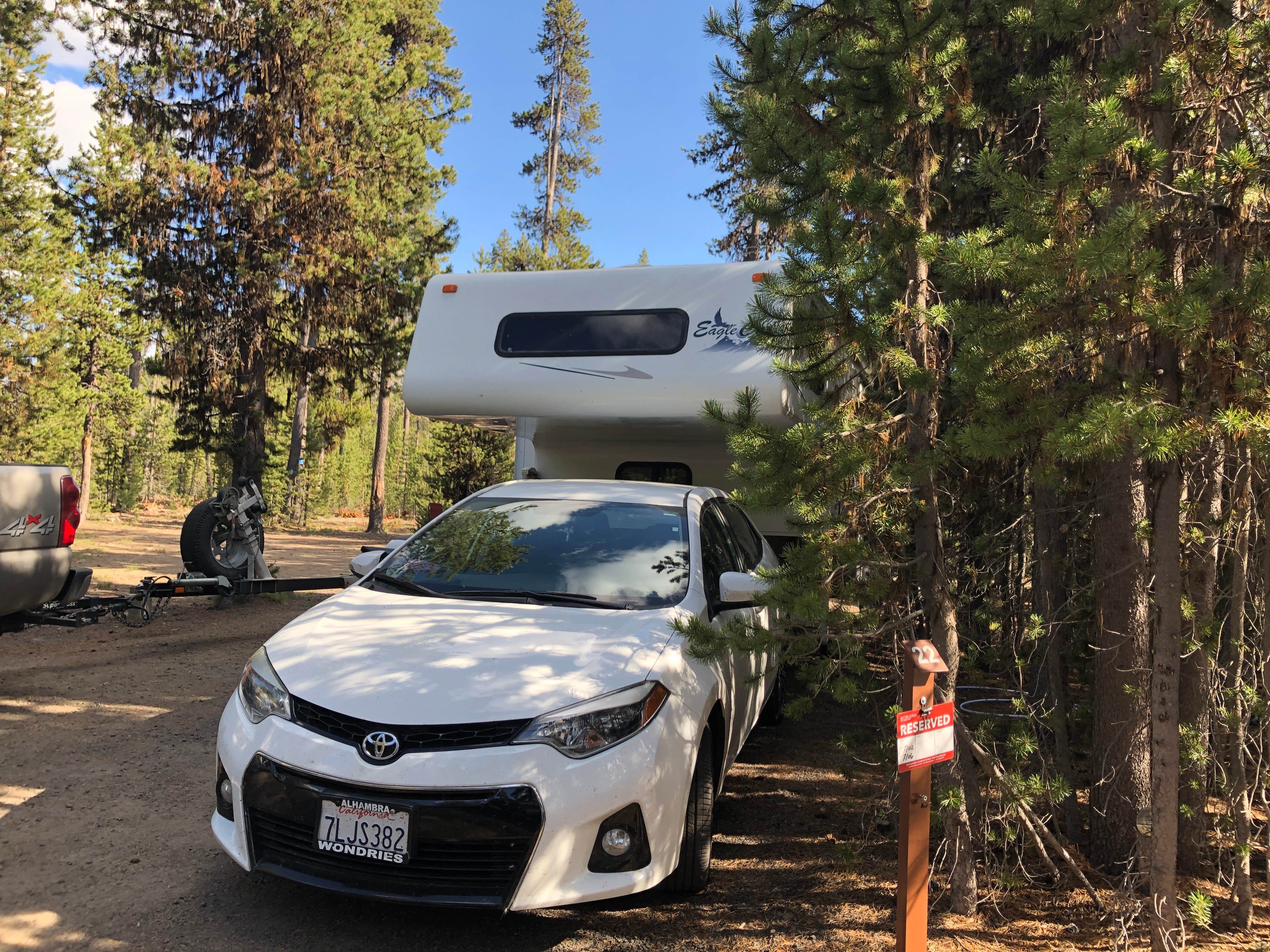 Brian C.'s photo of rv camping at Paulina Lake Campground near Christmas Valley, OR