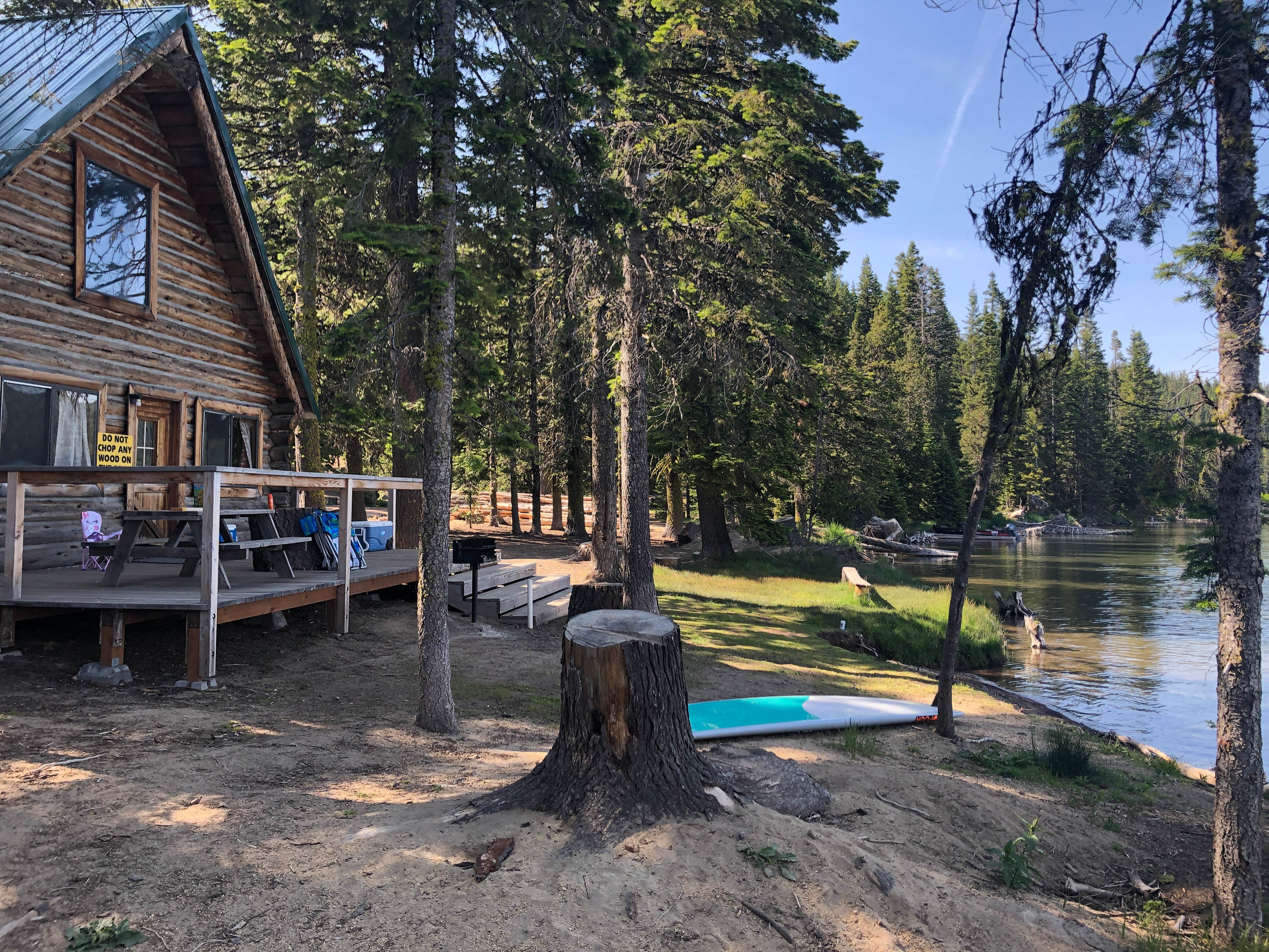 Camper-submitted photo at Paulina Lake Lodge Cabins near Deschutes & Ochoco National Forests & Crooked River National Grassland