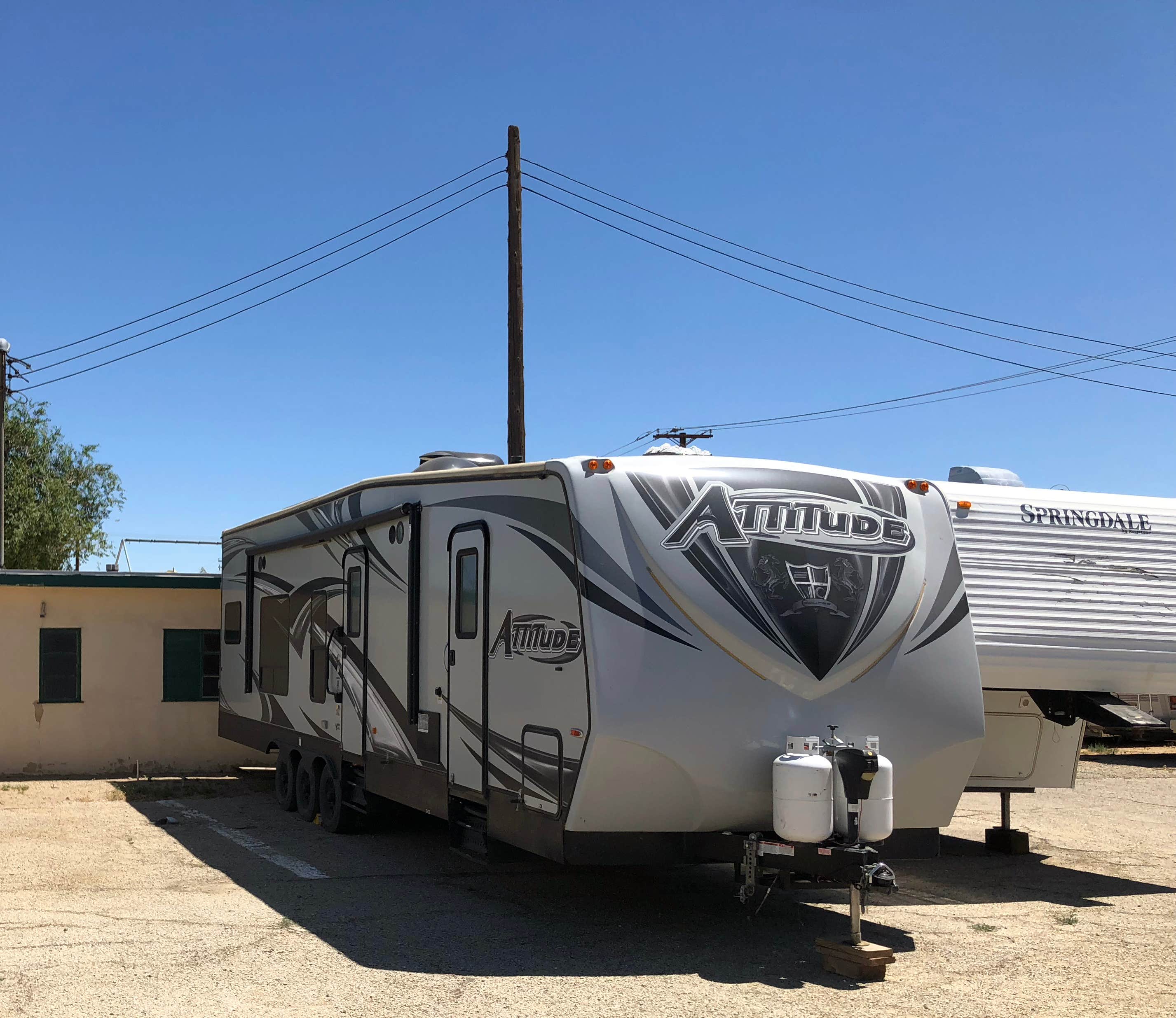 Corinna B.'s photo of rv camping at Spaceport RV Park near Inyokern, CA