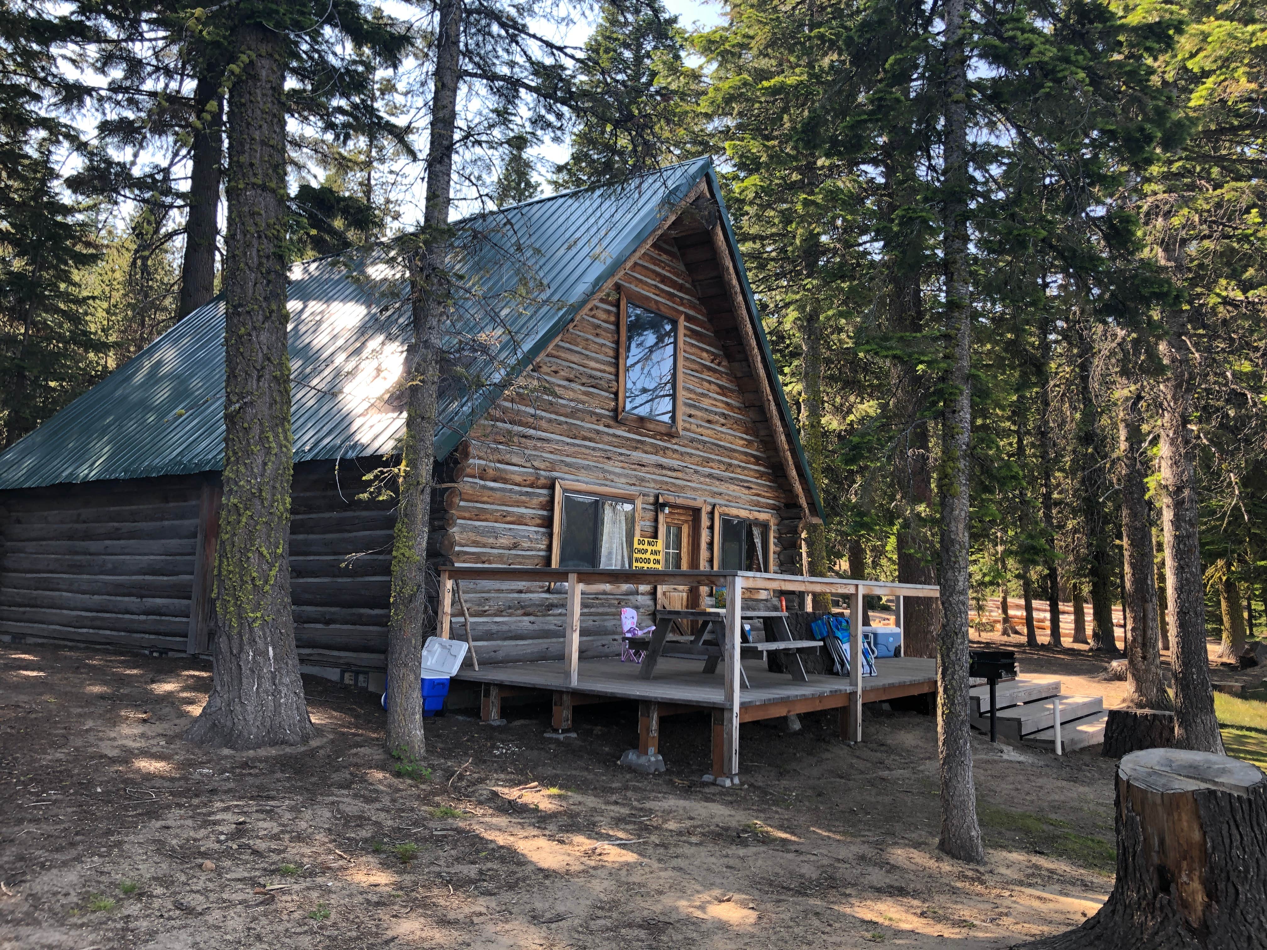 Brian C.'s photo of a cabin at Paulina Lake Lodge Cabins near Terrebonne, OR