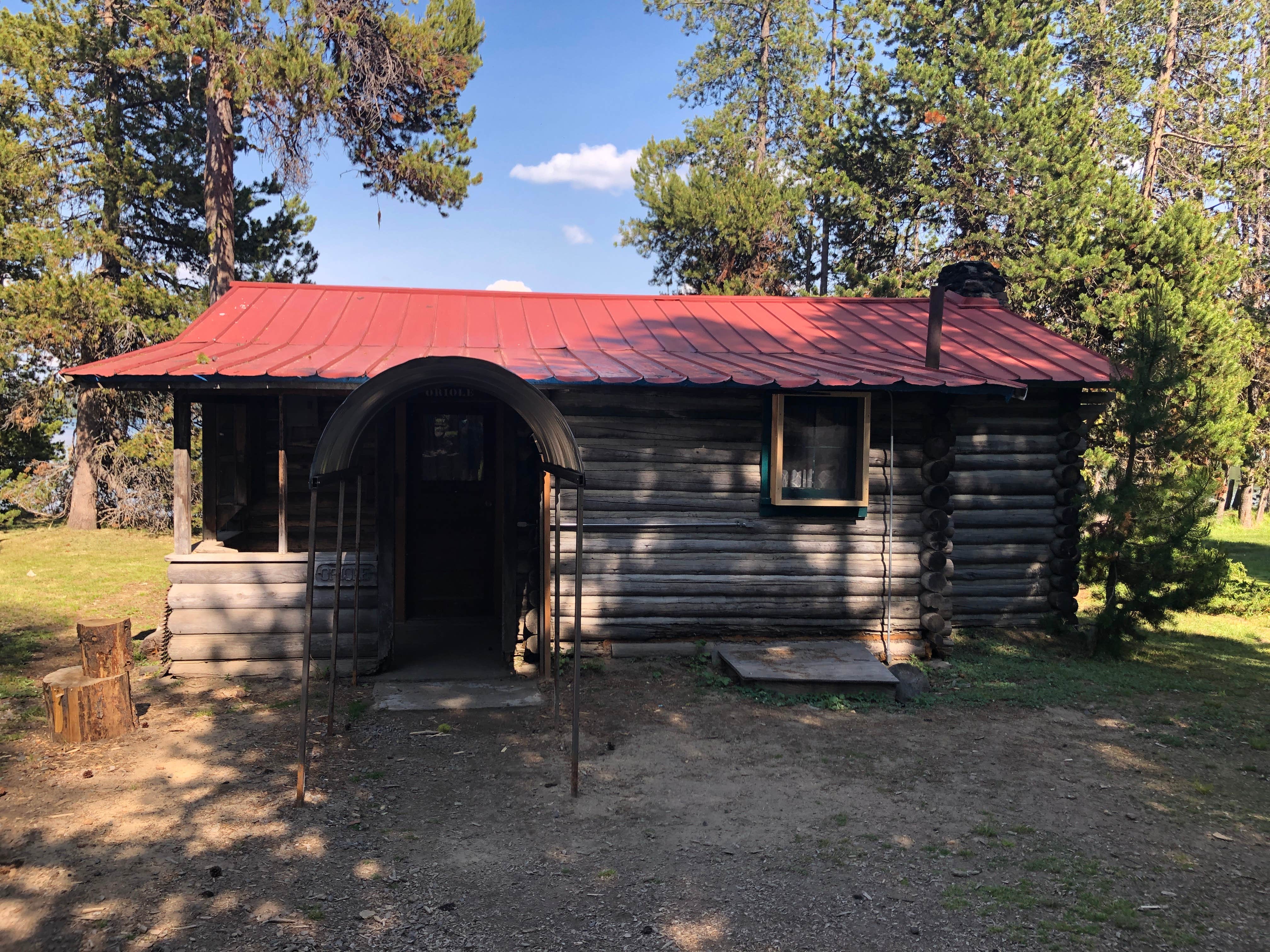 Brian C.'s photo of glamping accommodations at Paulina Lake Lodge Cabins near Brothers, OR