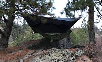 Brian L.'s photo of a dispersed camping area at Bonnie Lake Island near Valleyford, WA