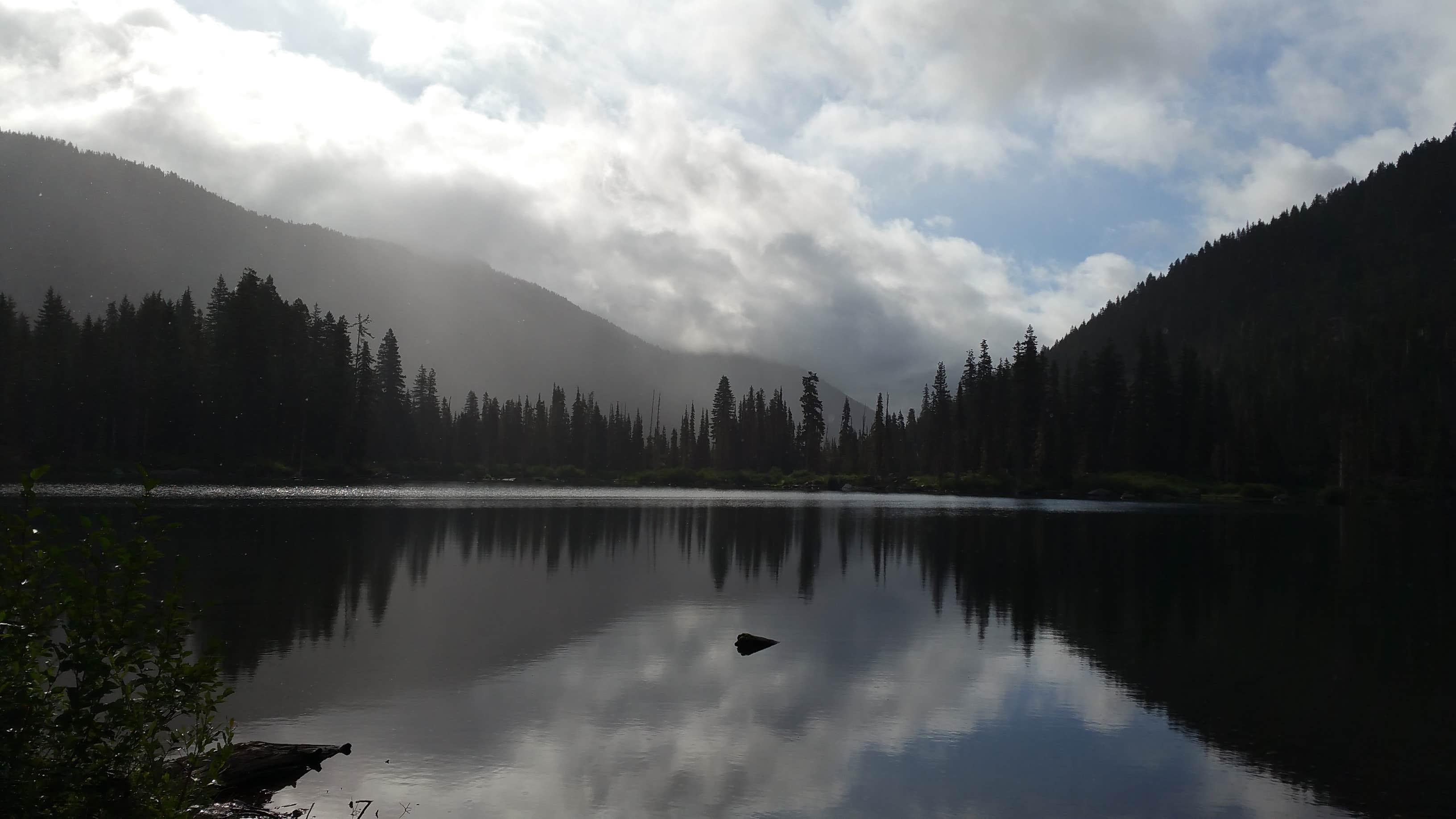 Camper submitted image from Pete Lake Backcountry Camping - 3