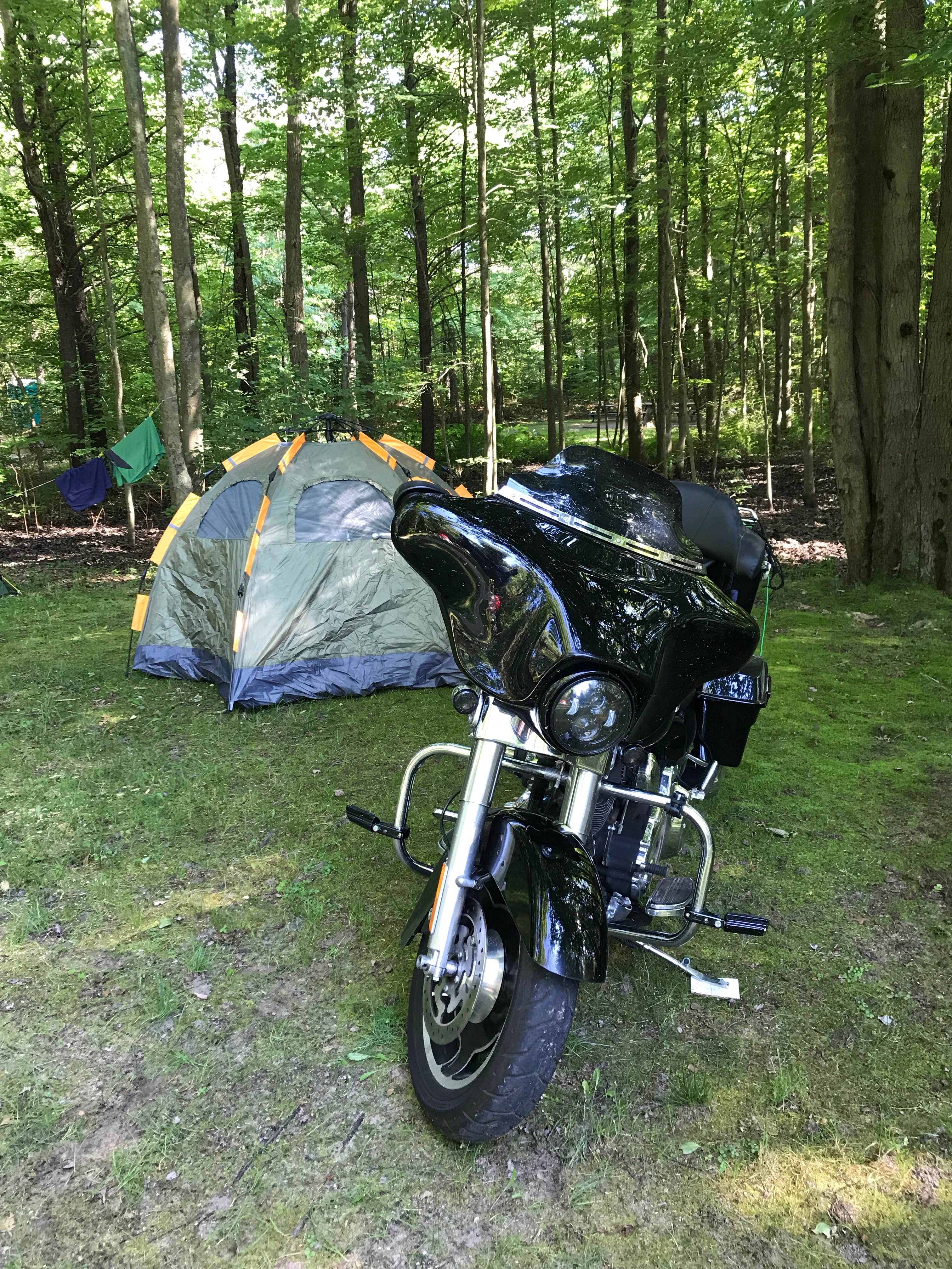 Marcelo M.'s photo at Dune Lake Campground near Berrien Center, MI