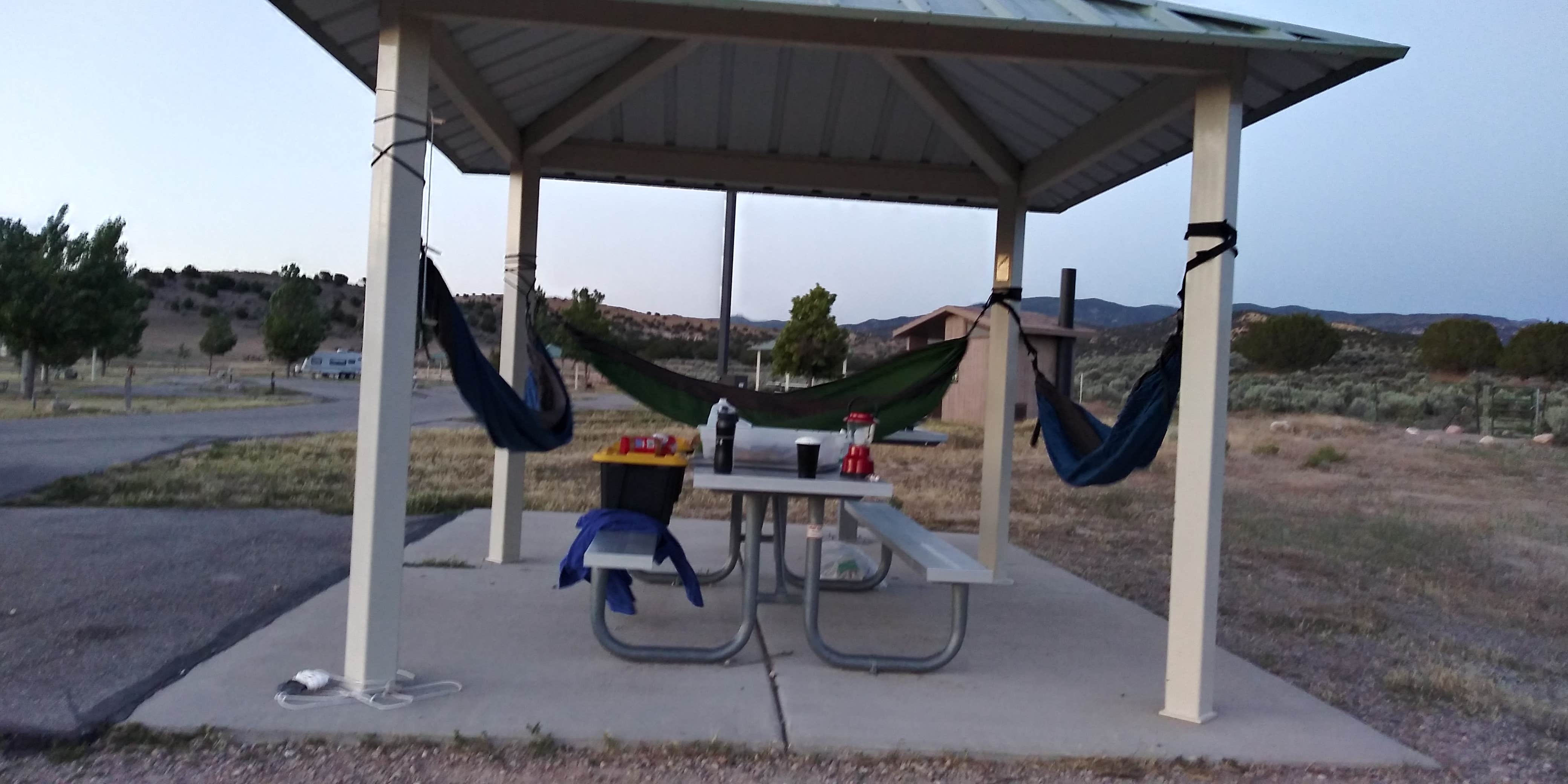 Camper-submitted photo at Painted Rocks Campground — Yuba State Park near Fairview, UT