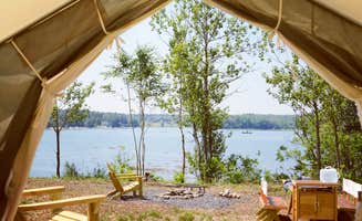 The Dyrt's photo of tent camping at Tideside Tentrr near Unity, ME