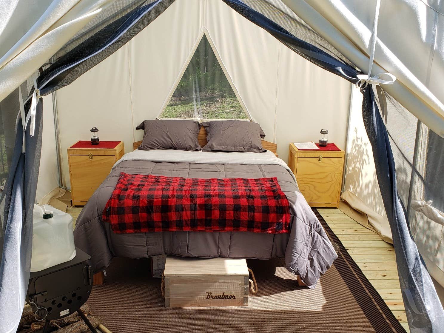 The Dyrt's photo of glamping accommodations at Beerocracy Colonial Camp near Almond, NY