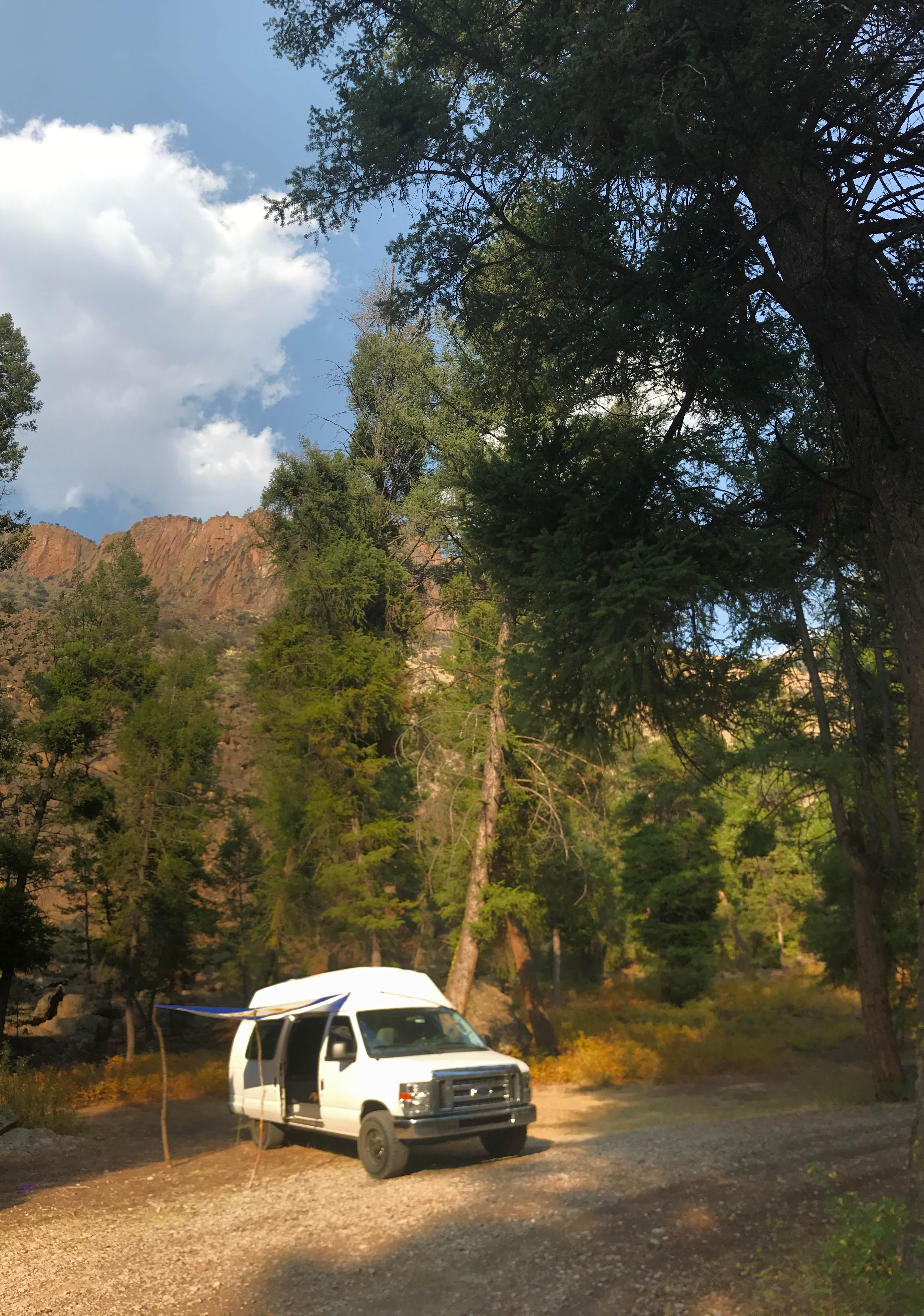 Jessica C.'s photo of rv camping at Williams Lake Campground near Cobalt, ID
