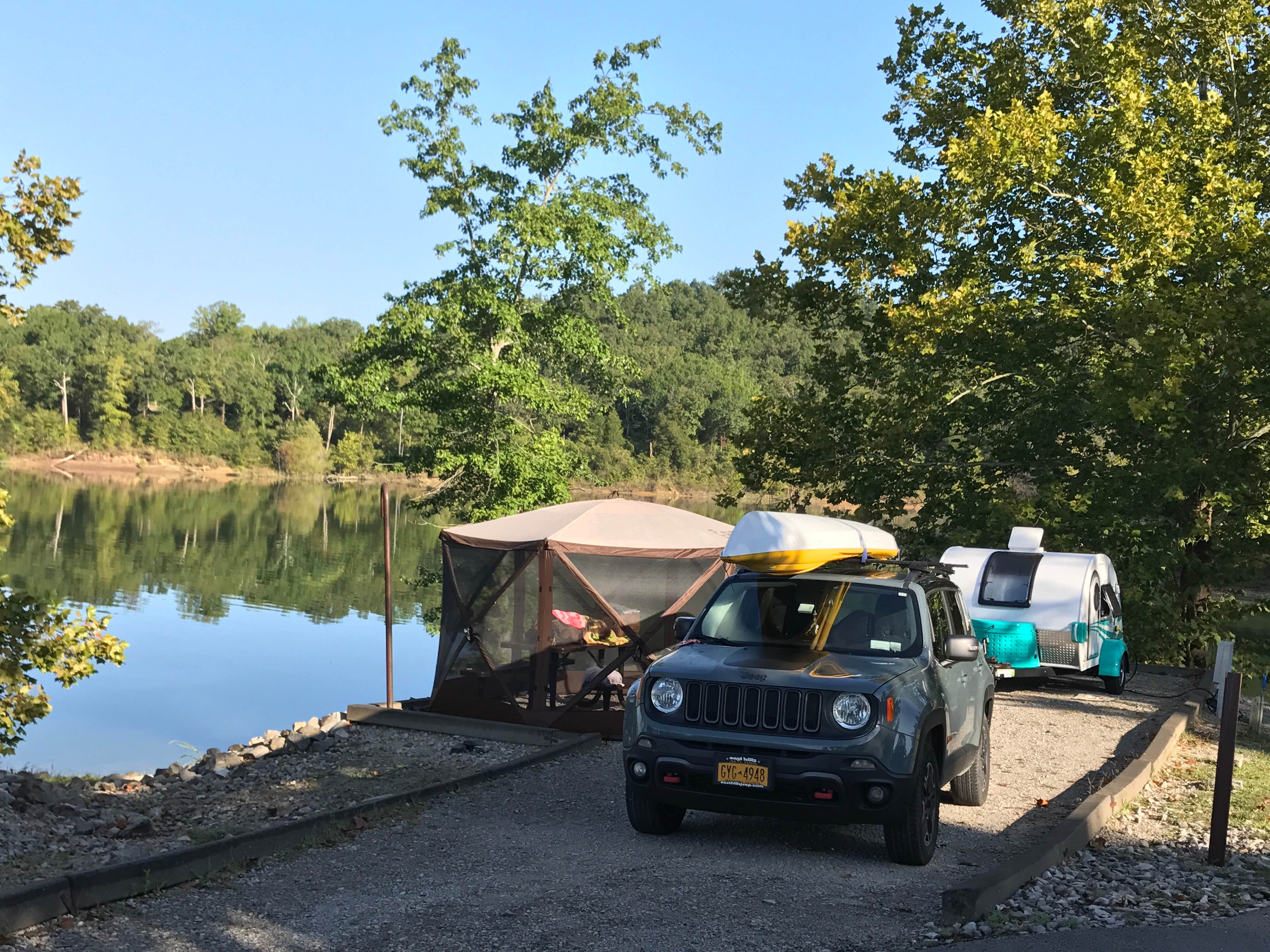 Pawsfuradventure T.'s photo of rv camping at Moutardier near Bowling Green, KY