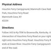 Review photo of Houchin Ferry Campground — Mammoth Cave National Park by Shea M., April 3, 2020