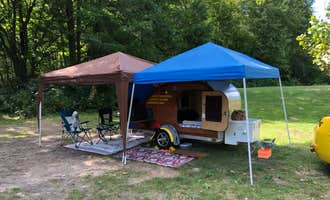 Camping near Soaring Eagle Hideaway RV Park: Lake of Dreams Campground, Hamilton, Michigan
