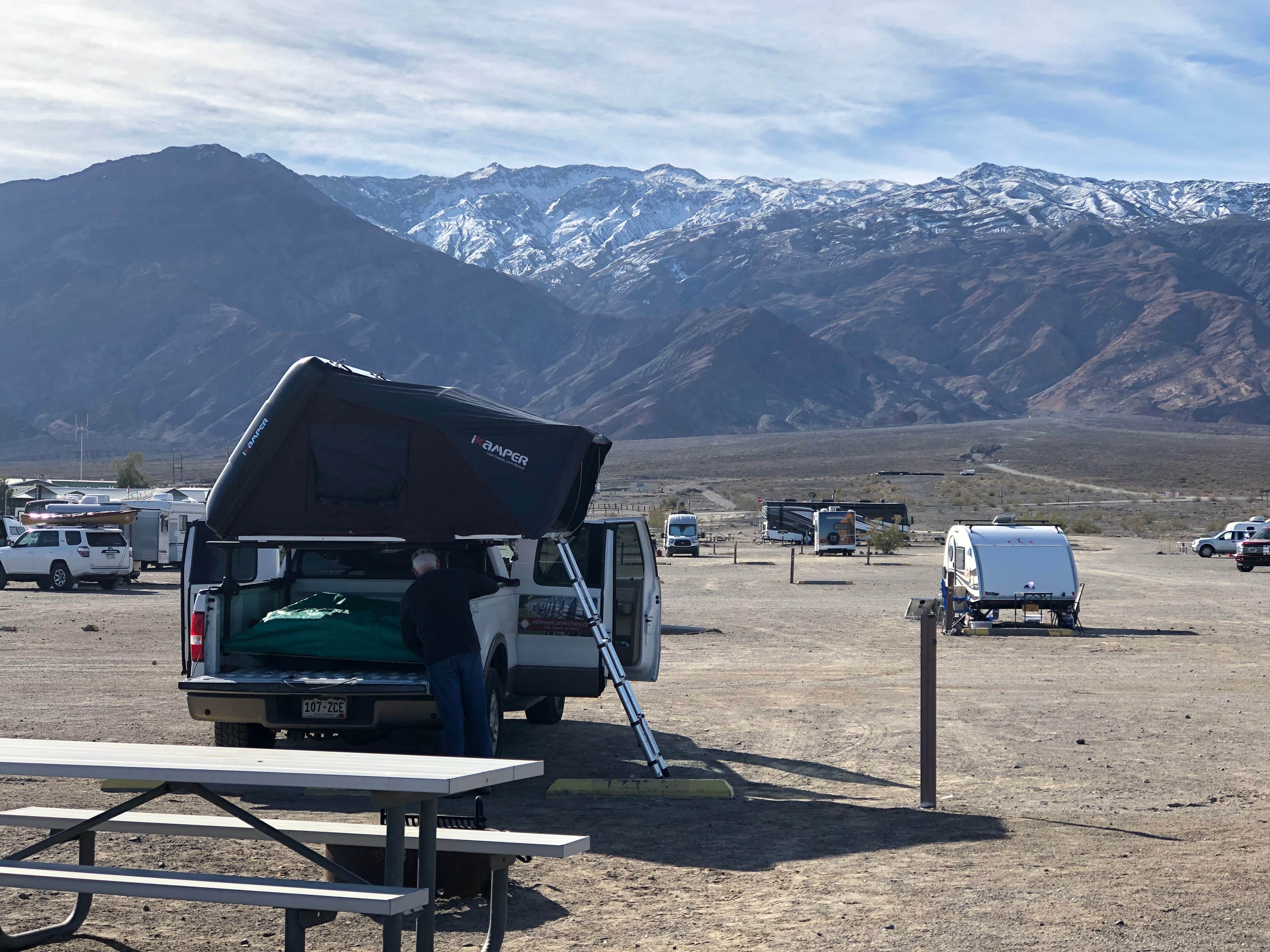 Tom and Marianne  H.'s photo of rv camping at Stovepipe Wells Campground — Death Valley National Park near Keeler, CA