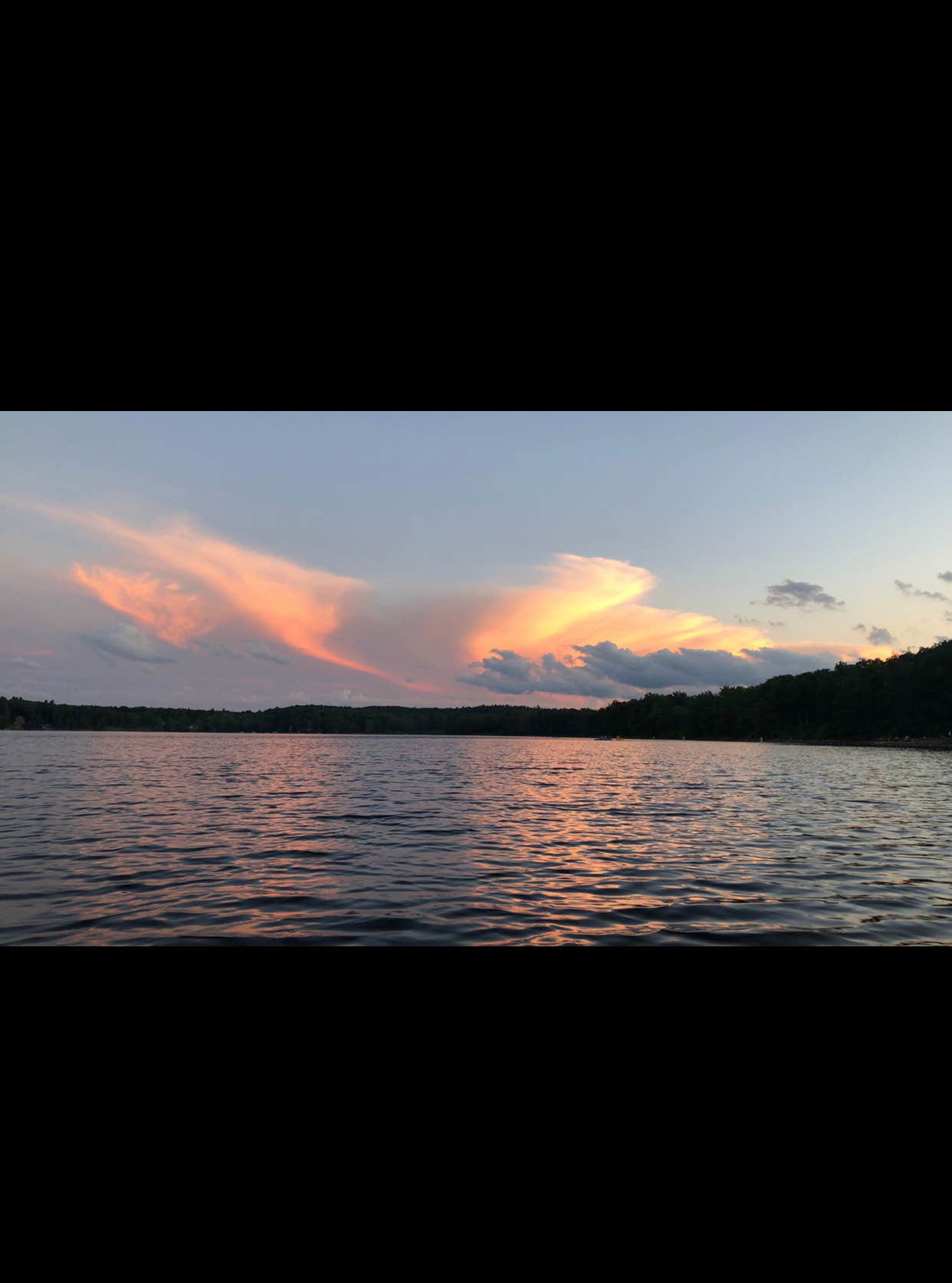 Camper-submitted photo at Thompson's Lake Campground — Thacher State Park near Guilderland, NY