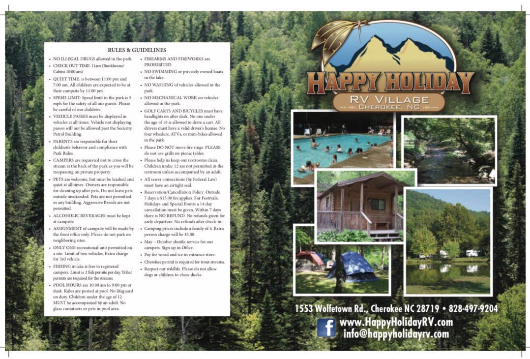 Camper-submitted photo at Happy Holiday RV Village near Sylva, NC