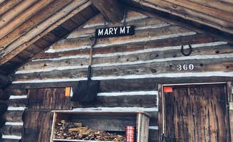 Lucille W.'s photo of a cabin at Mary Mountain Backcountry Patrol Cabin — Yellowstone National Park near West Yellowstone, MT