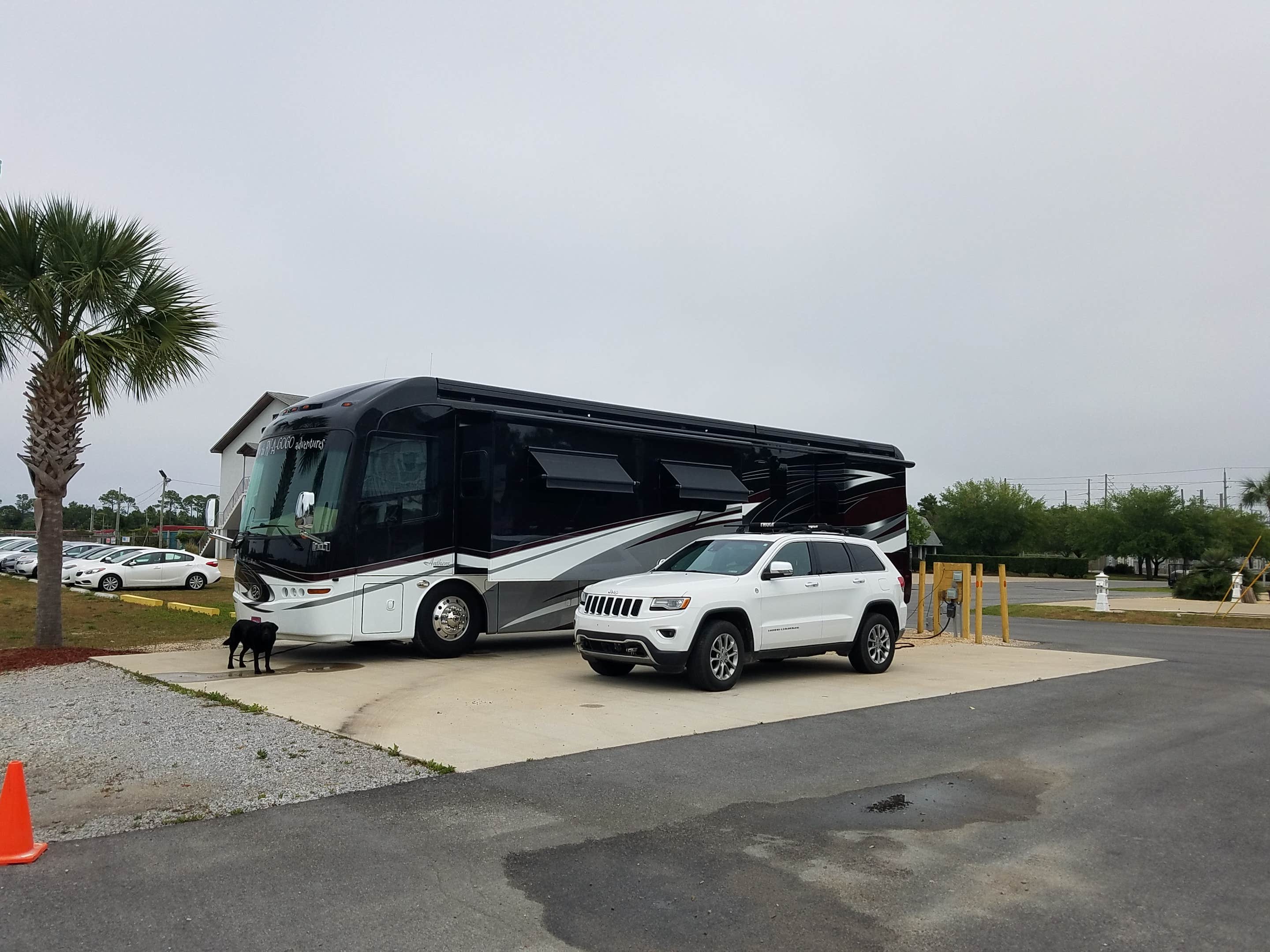 Nancy W.'s photo of rv camping at Geronimo RV Beach Resort near Panama City Beach, FL