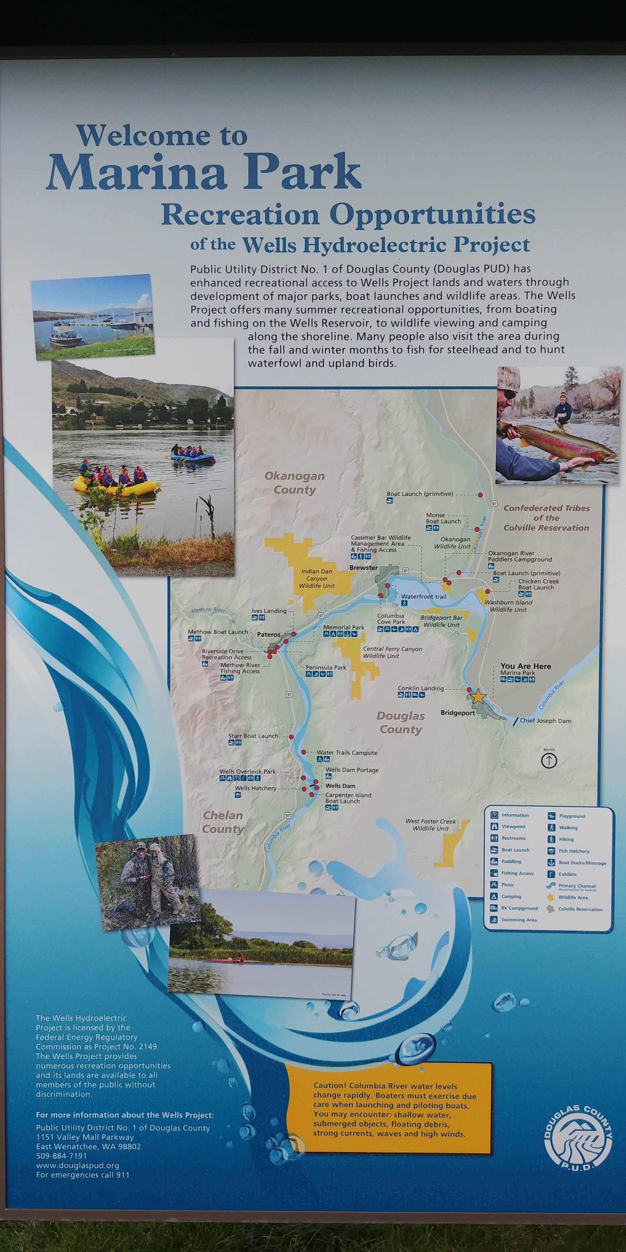 Camper-submitted photo at Bridgeport Marina RV Park near Hartline, WA