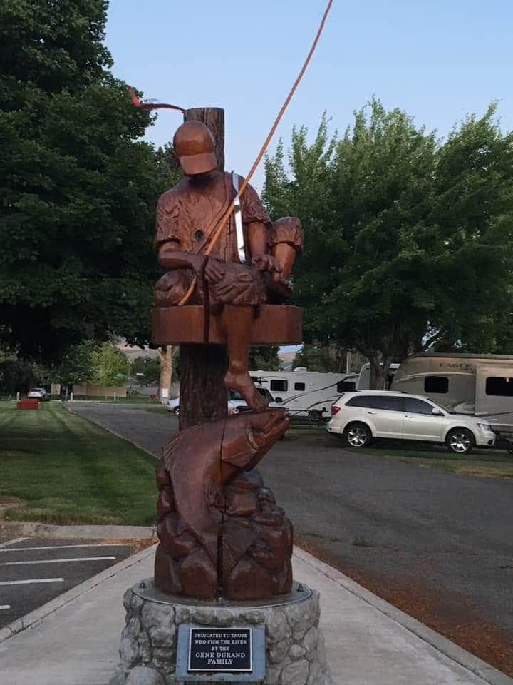 Camper-submitted photo at Bridgeport Marina RV Park near Hartline, WA