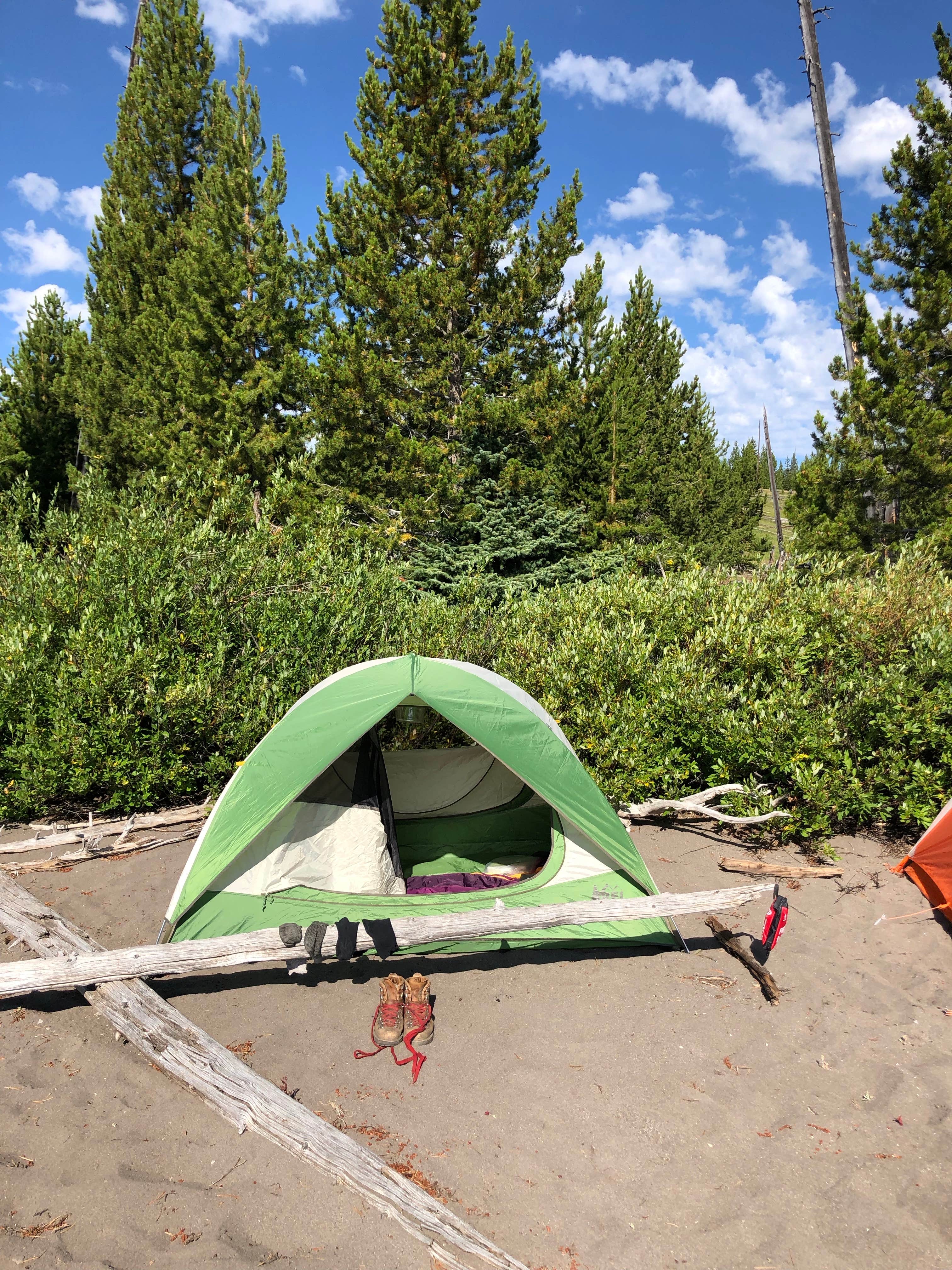 Camper-submitted photo at Yellowstone Lake — Yellowstone National Park near Wapiti, WY